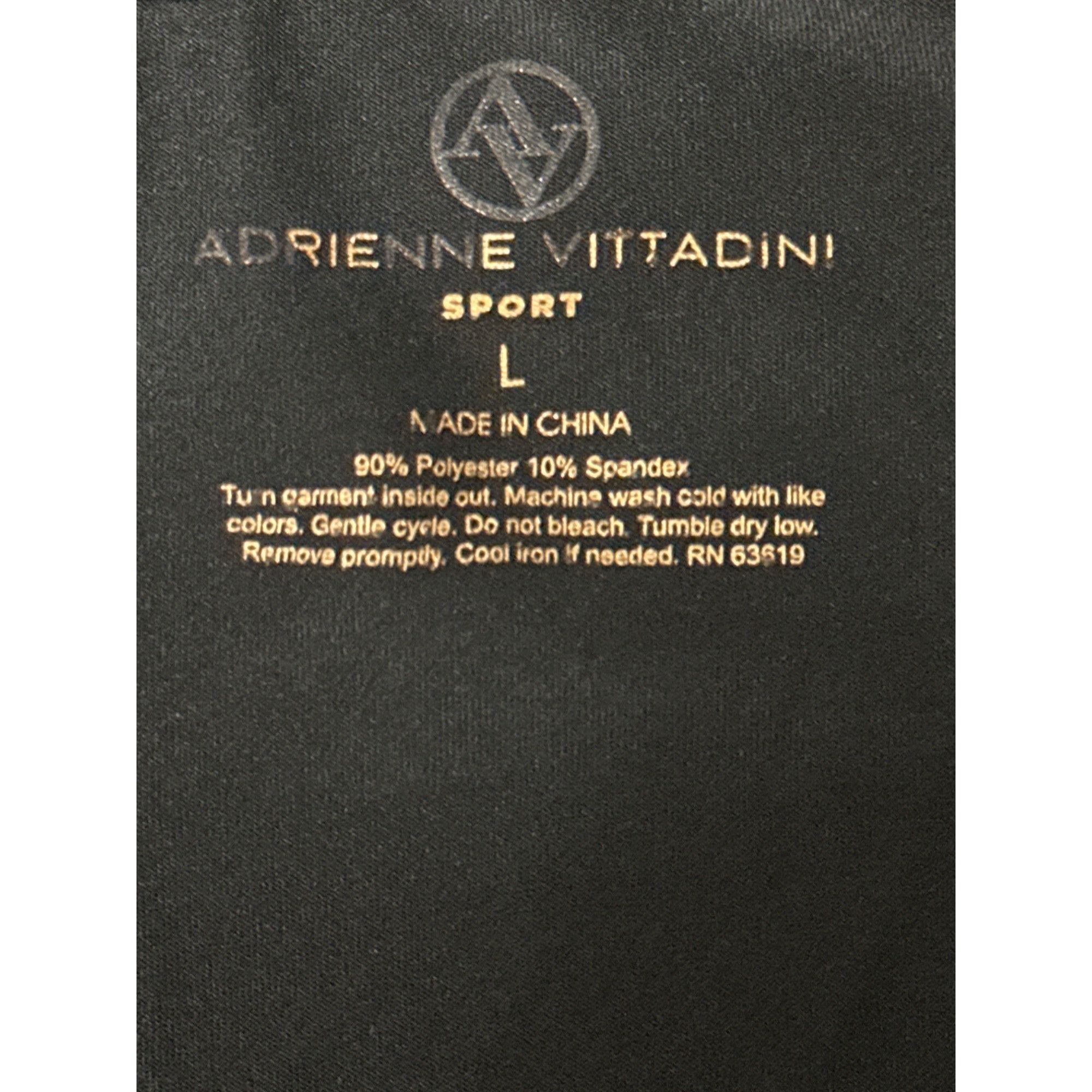Other Adrienne Vittadini Sport Black Tank Top LG Stretchy Cross Ba Size L / US 10 / IT 46 - 8 Thumbnail
