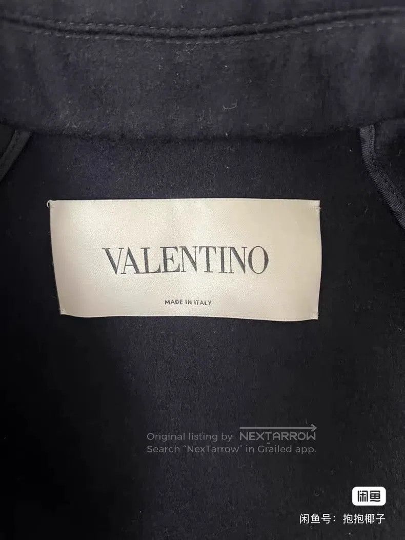 Valentino Blue woolen coat
