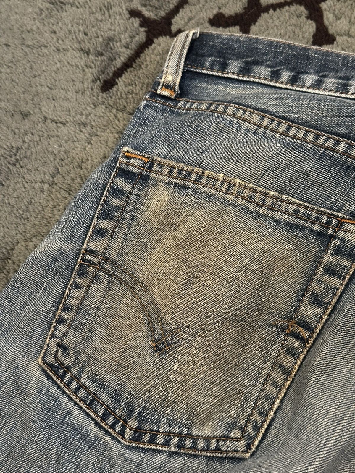 Levi's Rare Vintage Distressed Mud Wash Levis Pants Size US 34 / EU 50 - 14 Thumbnail