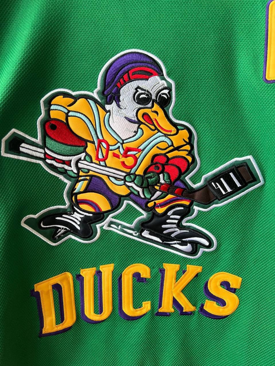 NHL MIGHTY DUCKS #96 CONWAY RARE NHL HOCKEY JERSEY SHIRT SIZE S Size US S / EU 44-46 / 1 - 6 Thumbnail