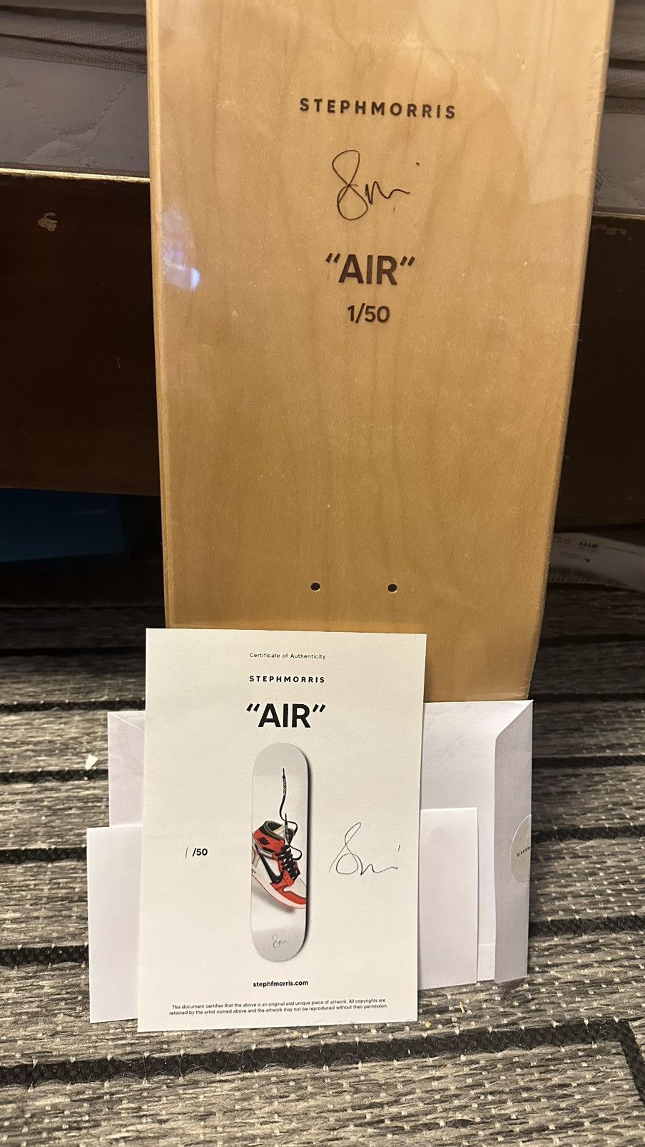 Other Steph Morris “Air” Skateboard Deck 01/50 Size ONE SIZE - 3 Thumbnail