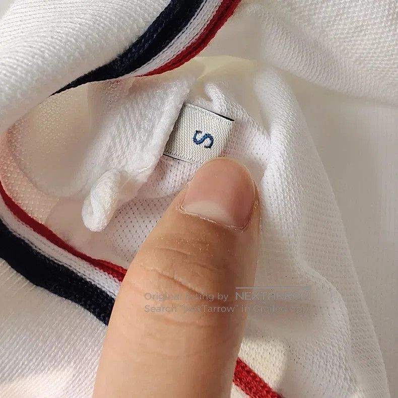 Moncler Moncler White Short Sleeve Polo Shirt. Size US S / EU 44-46 / 1 - 3 Thumbnail