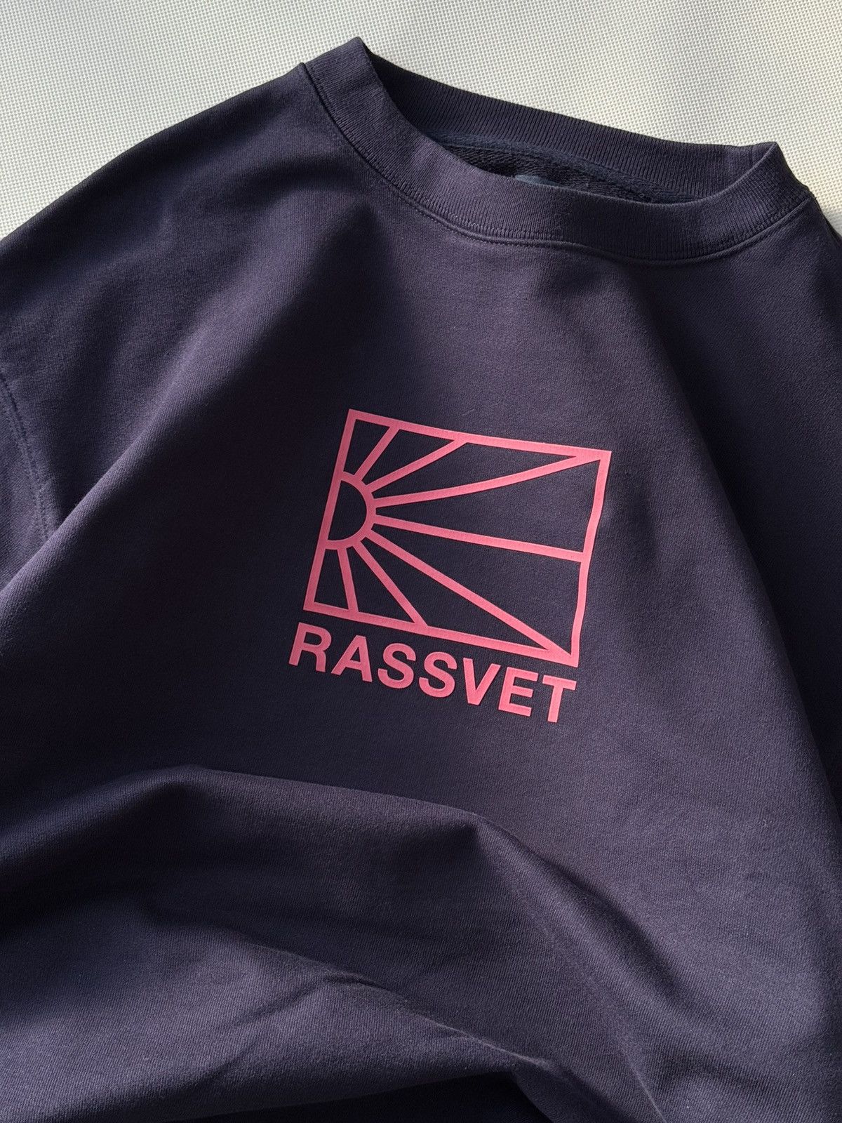 Gosha Rubchinskiy Rassvet Big Spell Out Logo Baggy Sweatshirt Size US M / EU 48-50 / 2 - 10 Thumbnail