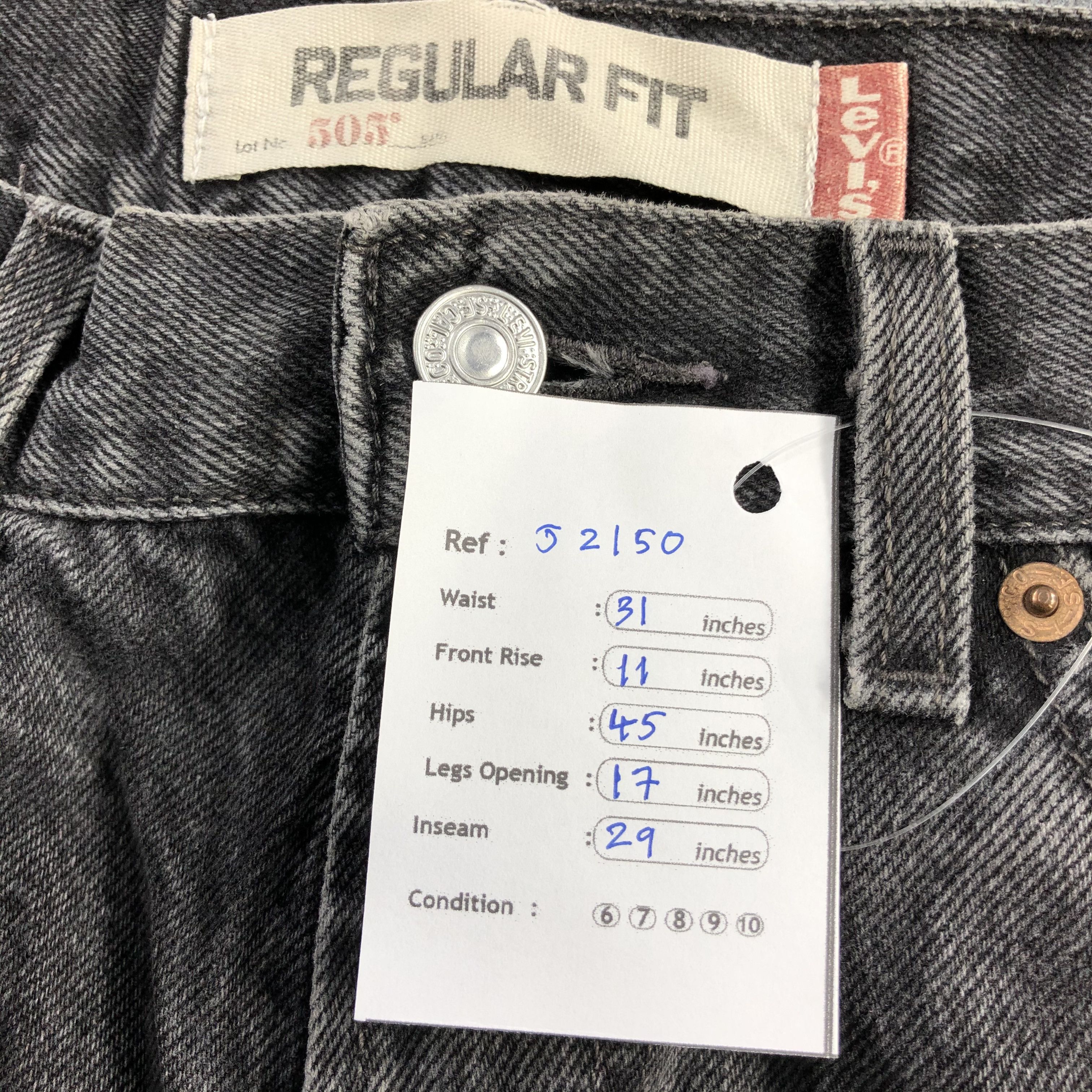 Levi's Vintage Levis 505 Earth Tone Jeans-J2150 Size US 31 - 12 Thumbnail
