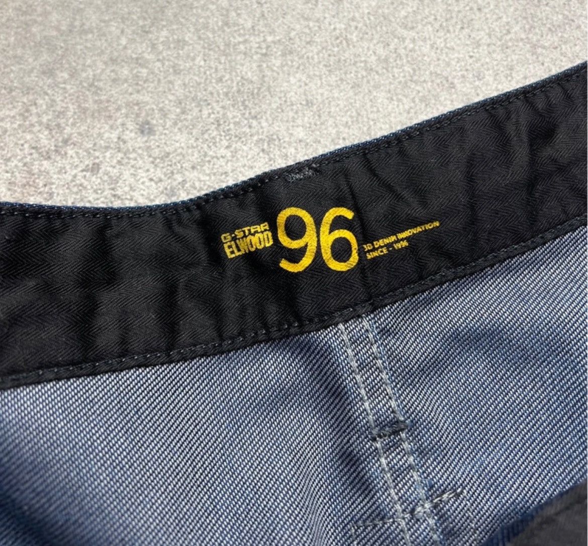 G Star Raw denim biker jeans