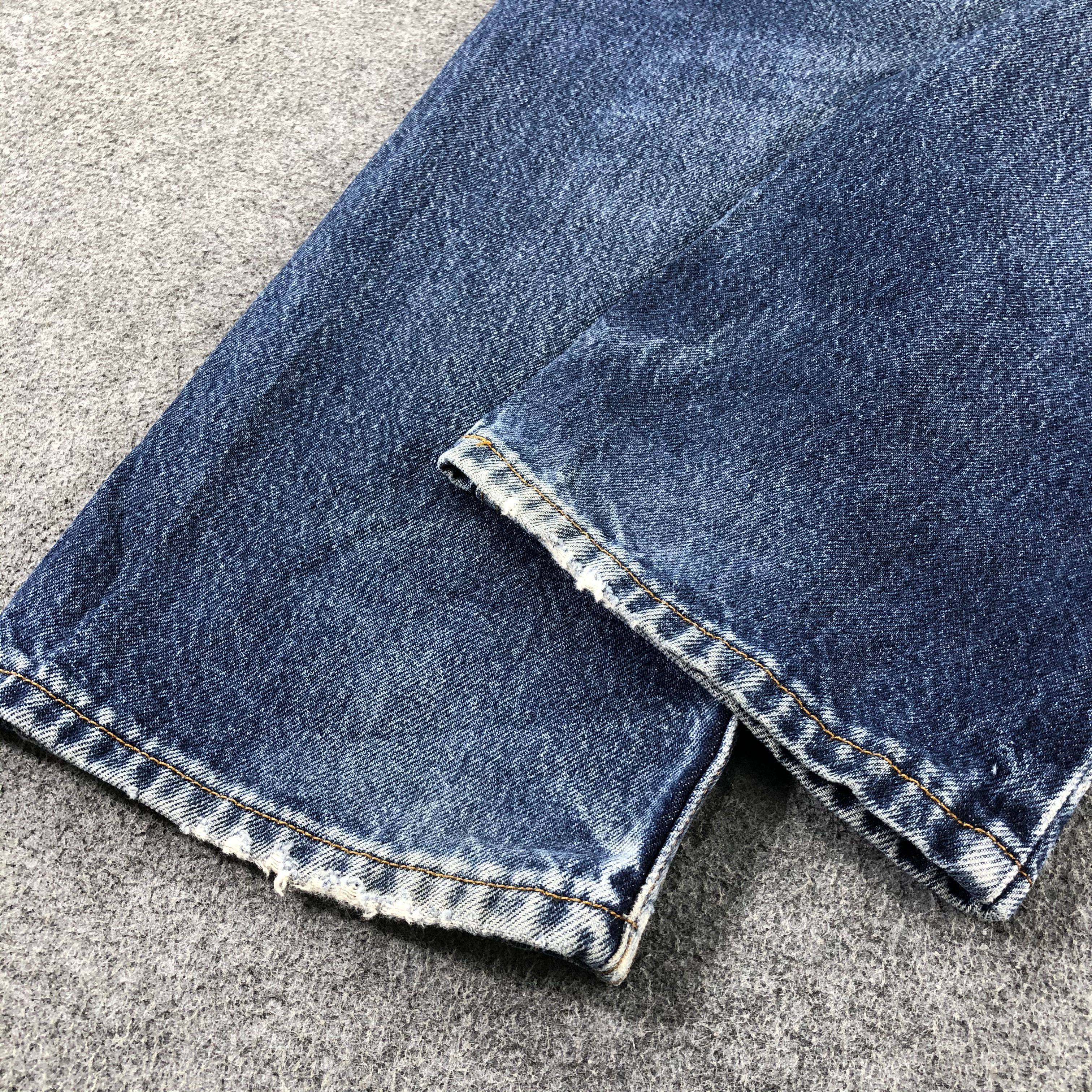 Levi's Vintage Blue Wash Levis 505 Jeans-J2356 Size US 35 - 6 Thumbnail