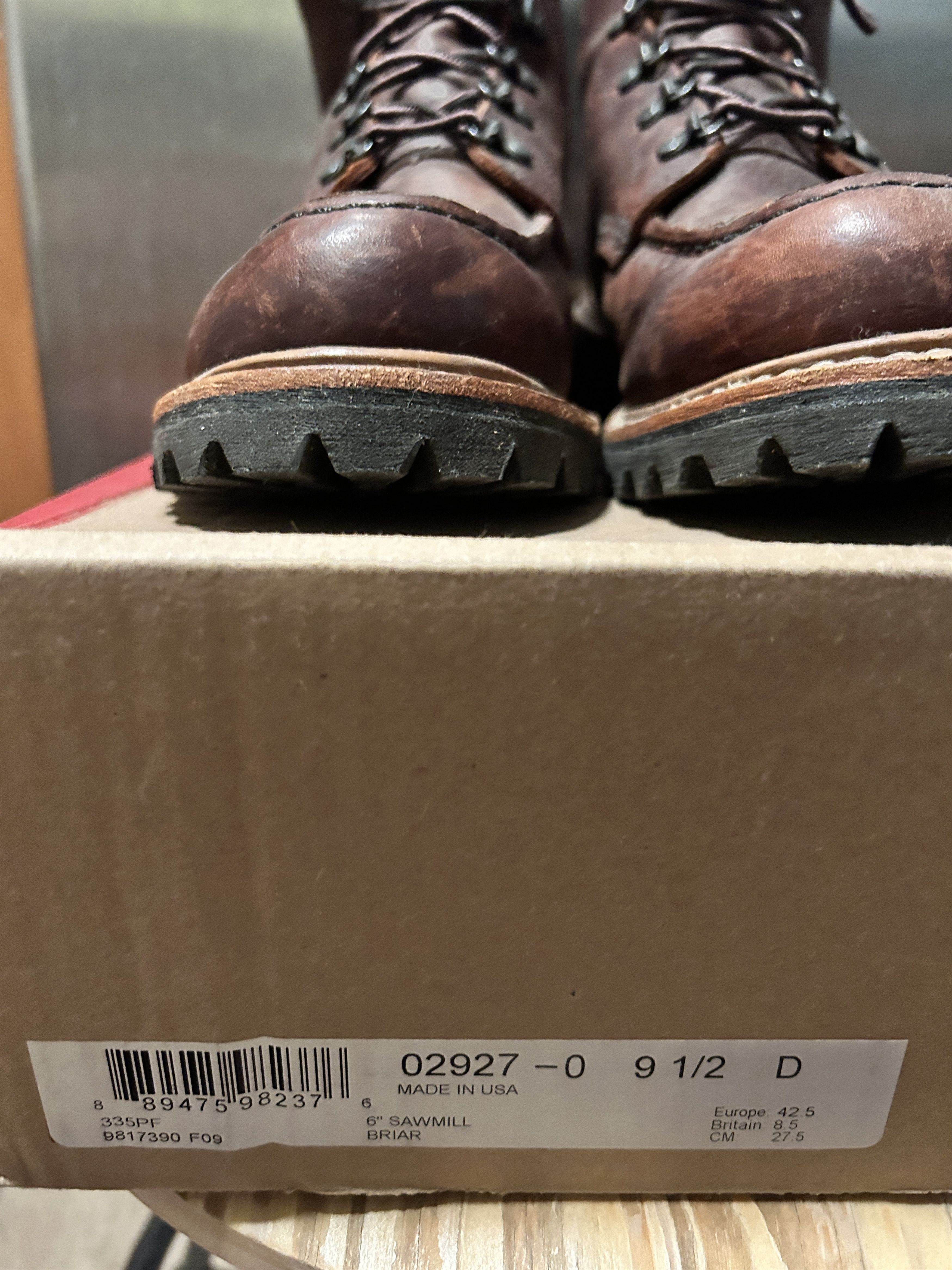 Red Wing RED WING Sawmill 6" Boot 02927 Size US 9.5 / EU 42-43 - 3 Thumbnail