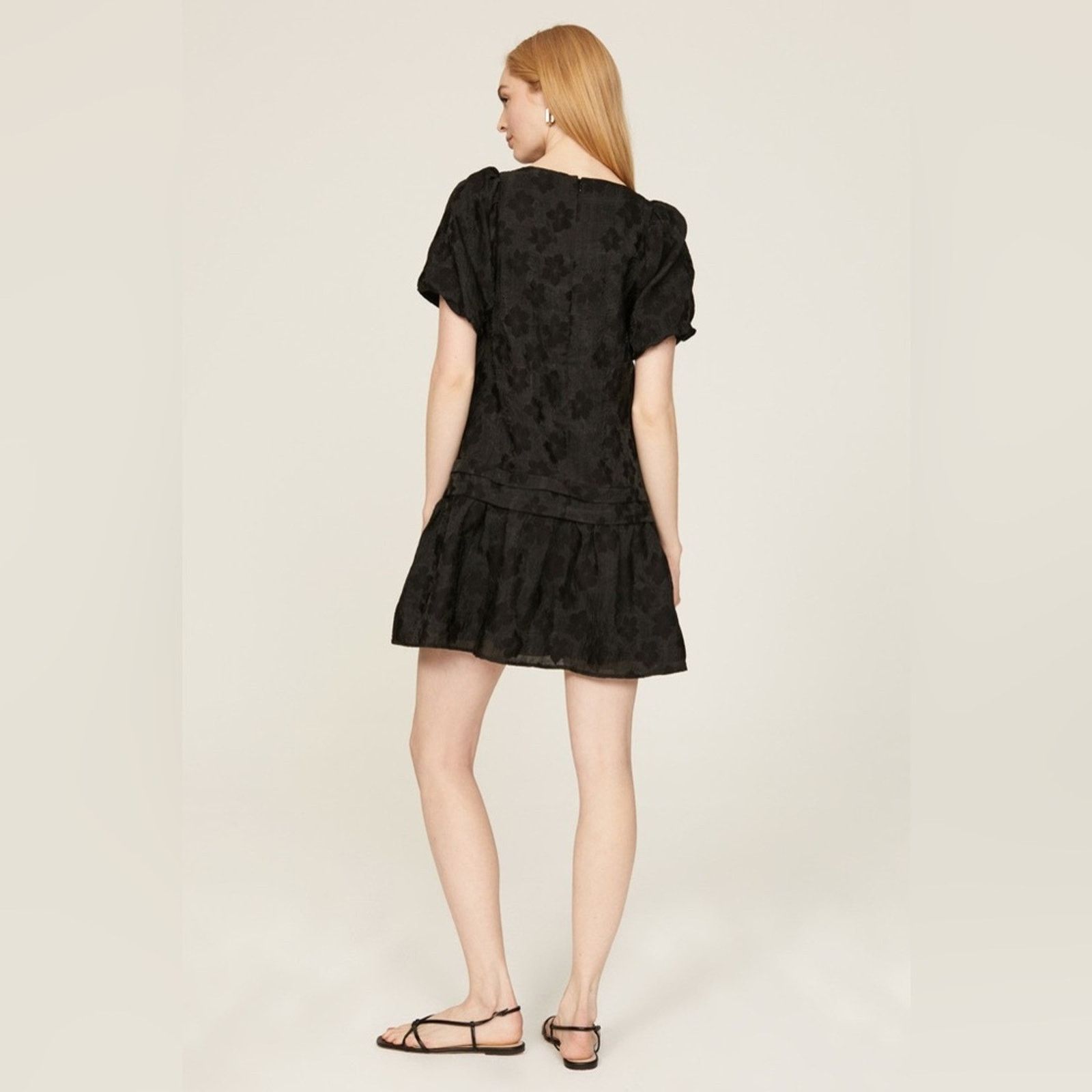 Madewell Madewell Size XL Aida Floral Mini Dress - Black Size XL / US 12-14 / IT 48-50 - 5 Thumbnail