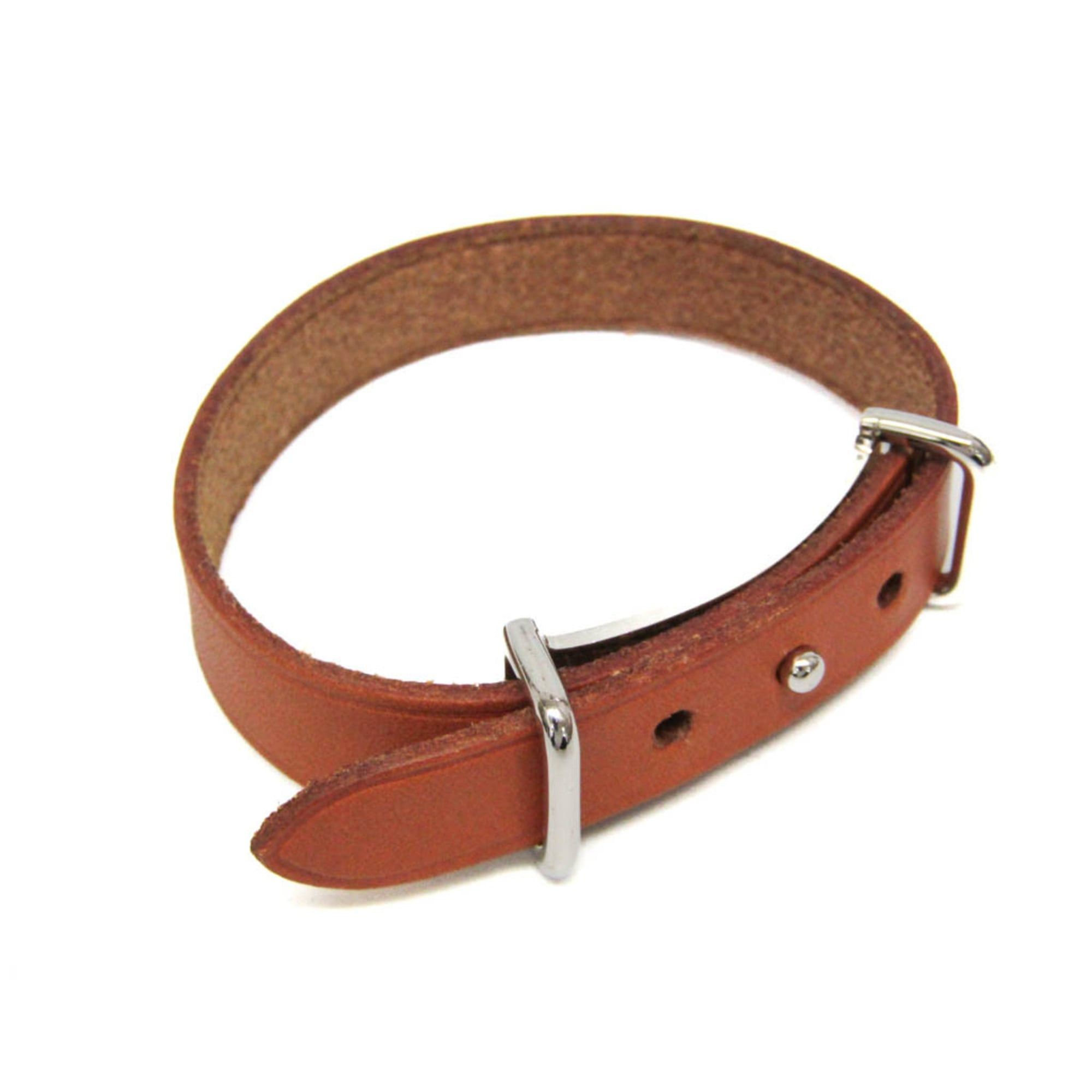 Hermes Hermes Api II Leather Bangle Light Brown Size ONE SIZE - 1 Thumbnail