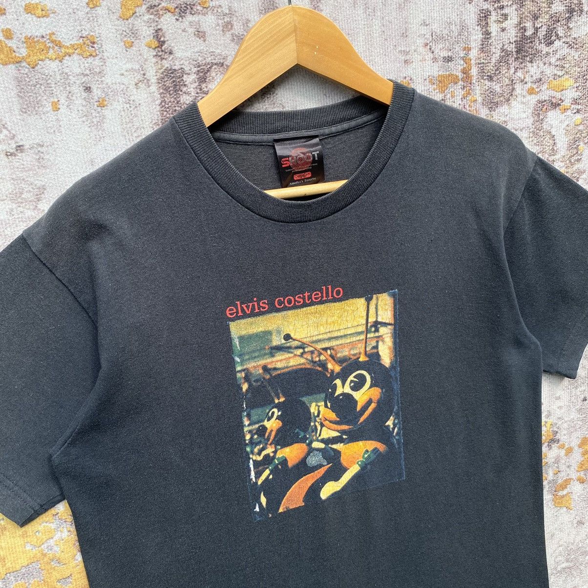 Band Tees Vintage Elvis Costello When i Was Cruel Album Cover Shirt Size US M / EU 48-50 / 2 - 5 Thumbnail