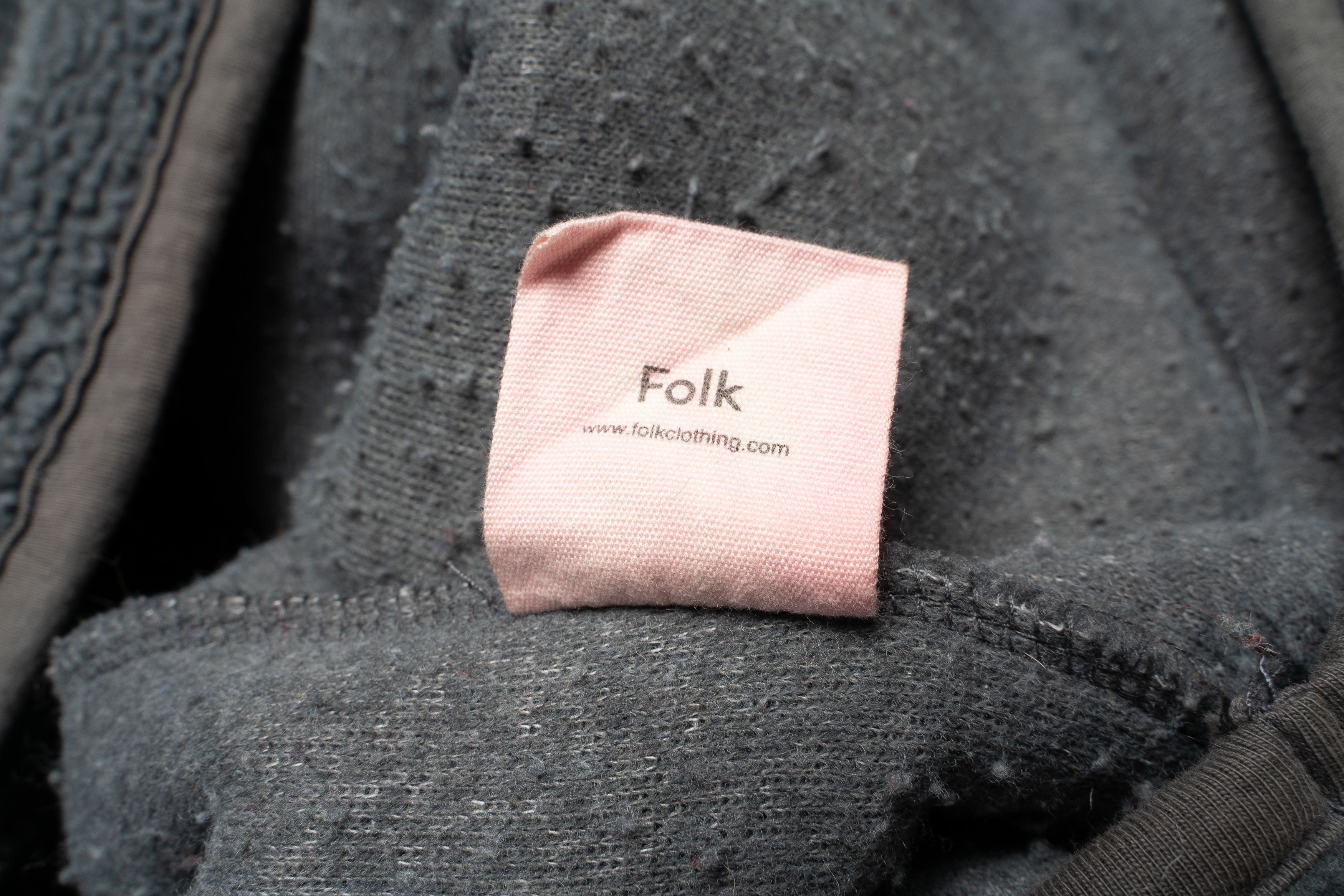 Folk 🔵 FOLK Fleece sherpa Jacket Grey Size US M / EU 48-50 / 2 - 9 Thumbnail