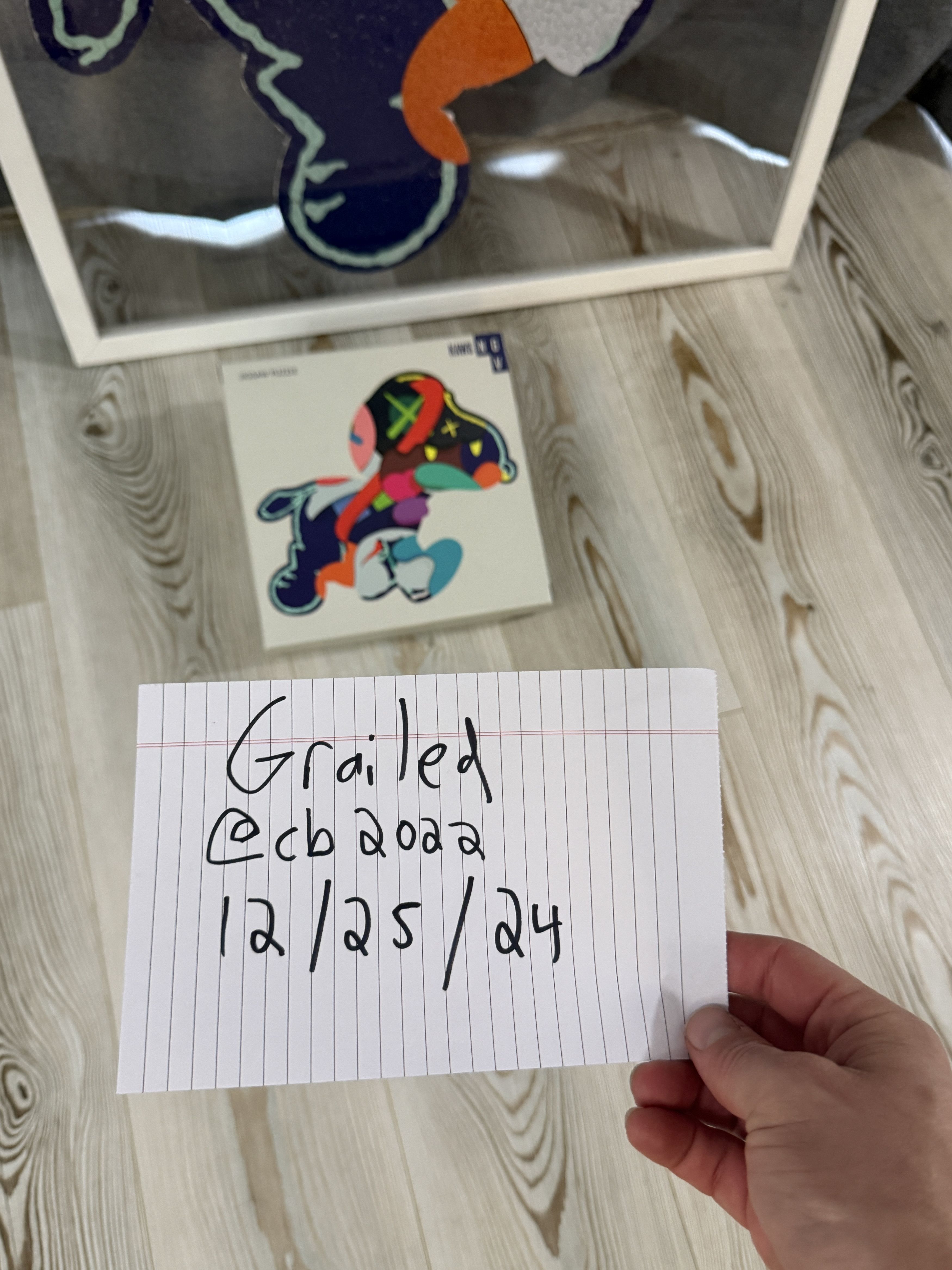KAWS/カウズ Offset print「STAY STEADY」