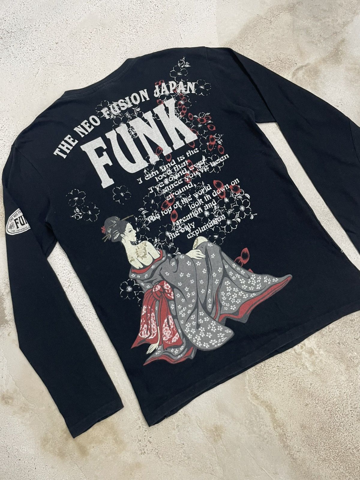 Bullet Noise × Japanese Brand The Neo Fusion Japan Funk Sakura Yakuza Japanese Culture Size US M / EU 48-50 / 2 - 13 Thumbnail