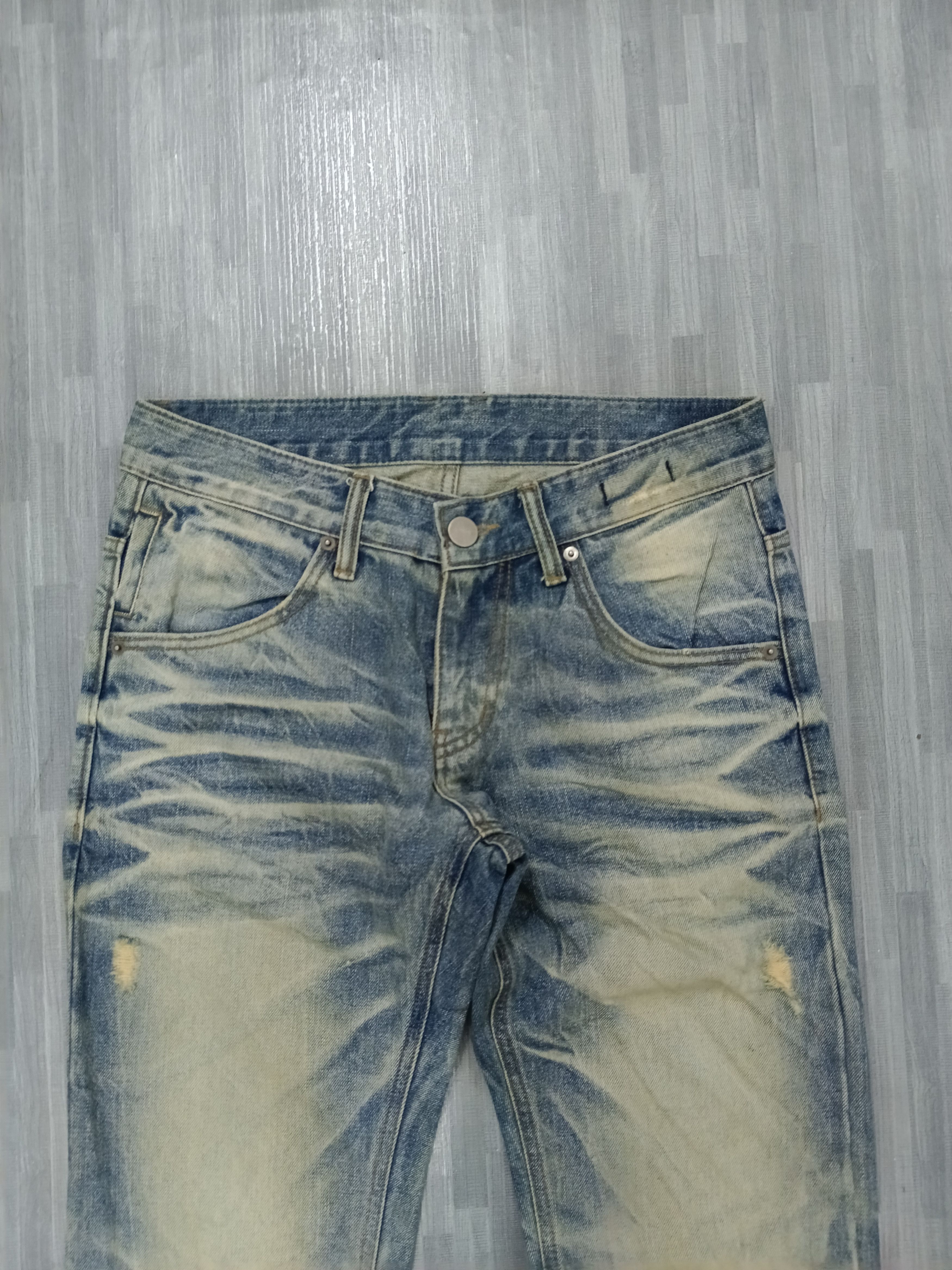 If Six Was Nine × Rusty SiCK RUSTY IMPROVES DENIM PANTS Size US 30 / EU 46 - 4 Thumbnail