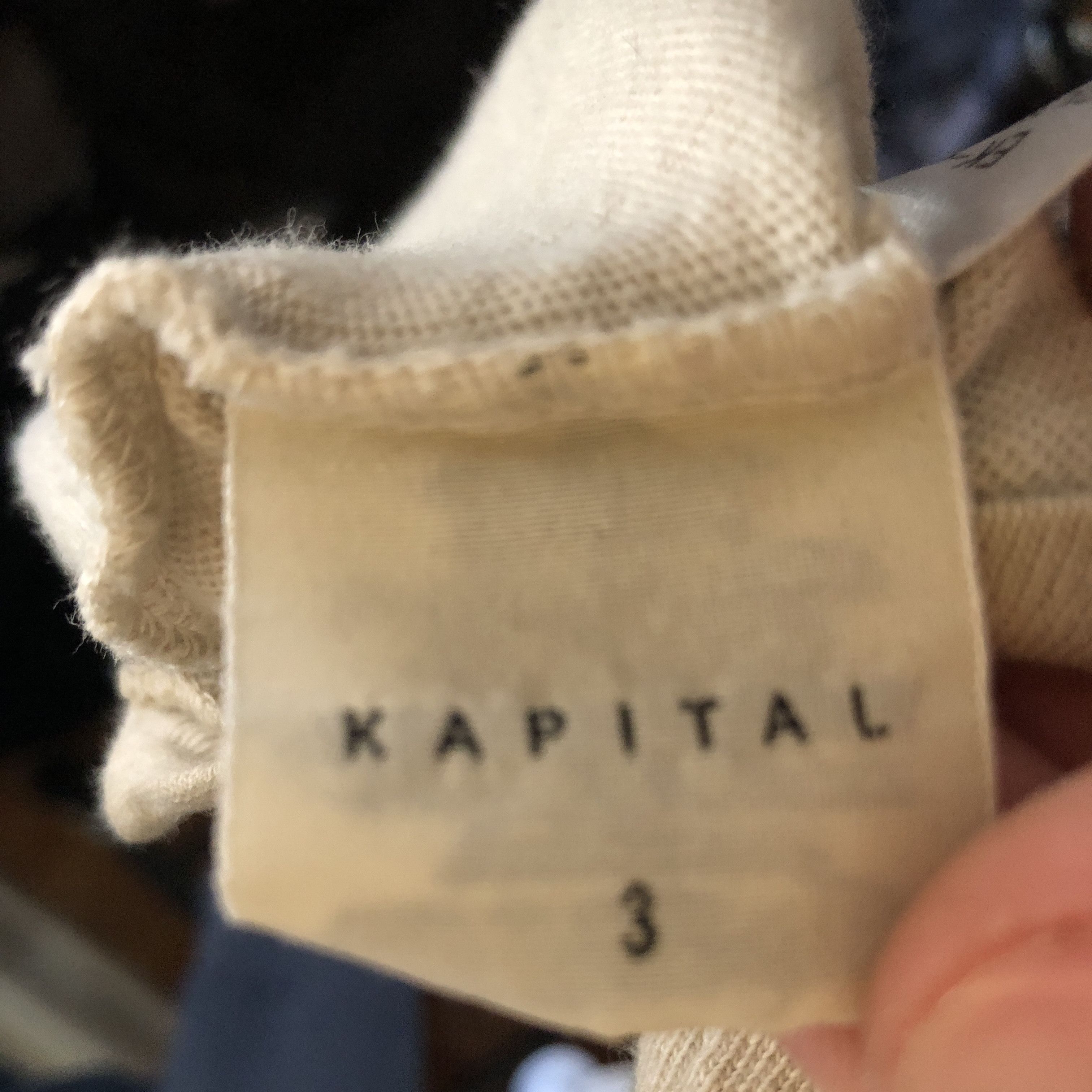 Kapital Kapital Slub T Shirt Size US S / EU 44-46 / 1 - 6 Thumbnail