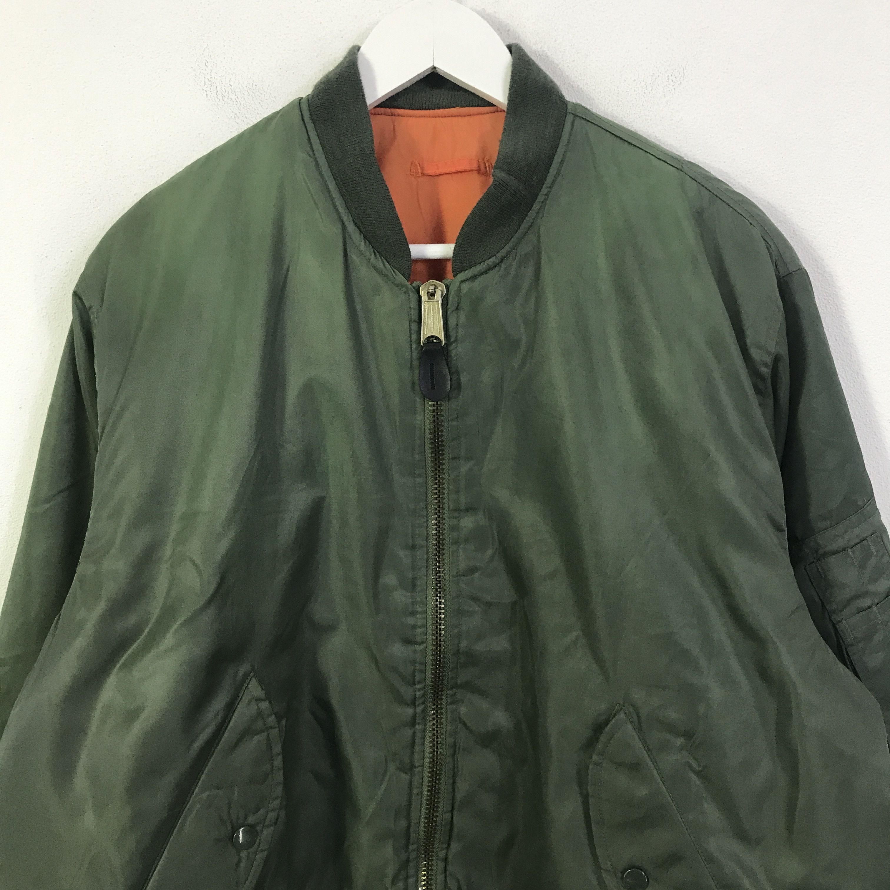 Japanese Brand Japanese Ma-1 Bomber Jacket K120B12 Size US L / EU 52-54 / 3 - 2 Thumbnail