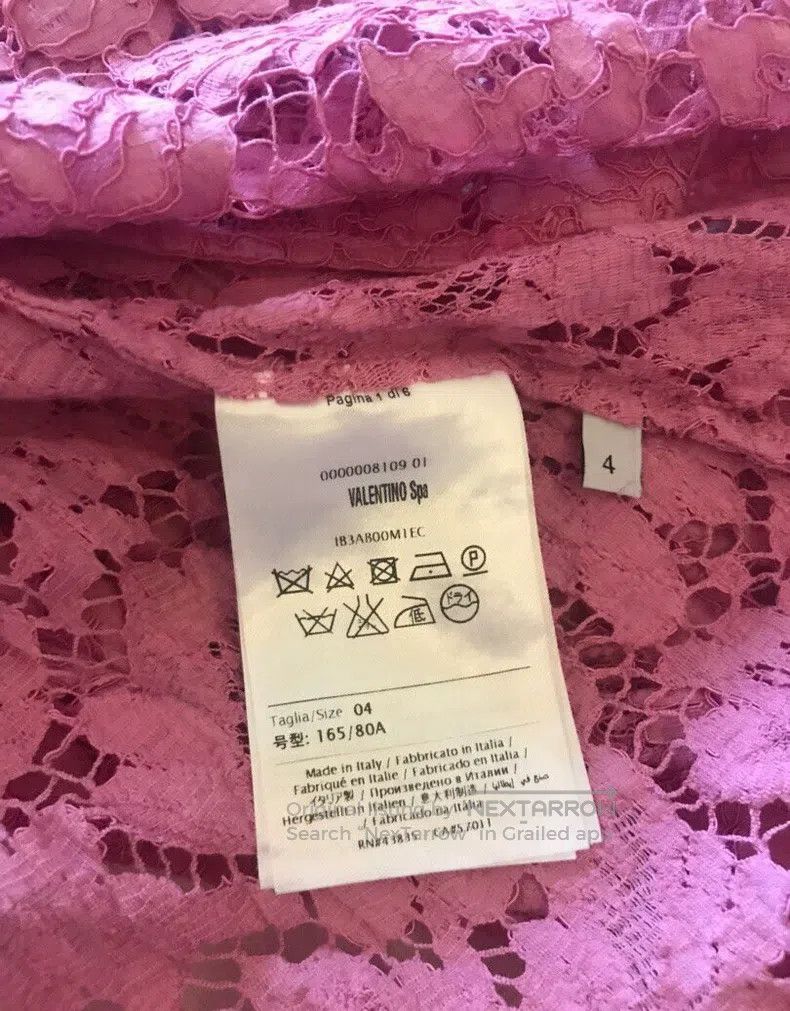 Valentino Valentino Lace shirt Size S / US 4 / IT 40 - 8 Thumbnail