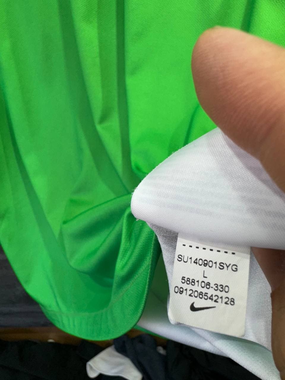 Other England Home Goalkeeper Jersey 2014 Nike Longsleeve Size US L / EU 52-54 / 3 - 12 Thumbnail