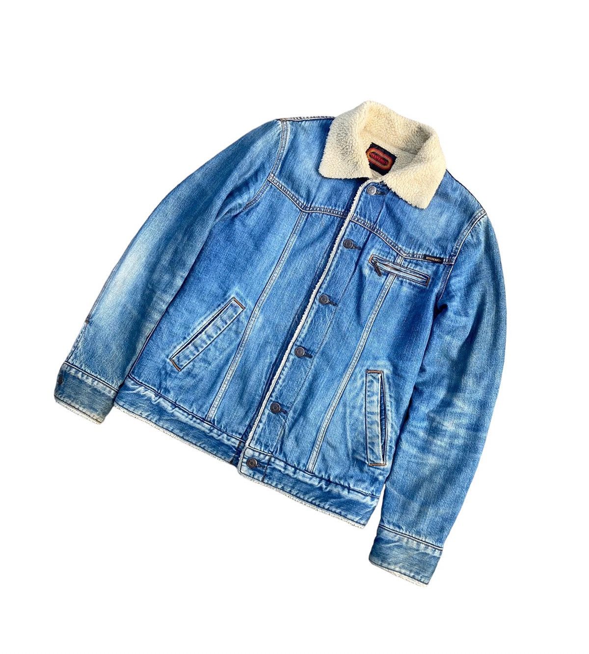 Hysteric Glamour Hysteric Glamour Sherpa Denim Jacket Size US M / EU 48-50 / 2 - 3 Thumbnail