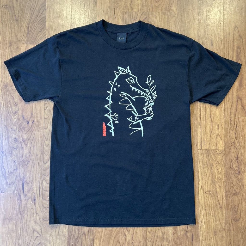 Huf Huf Smoking Dragon Tee Sz L Size US L / EU 52-54 / 3 - 1 Thumbnail