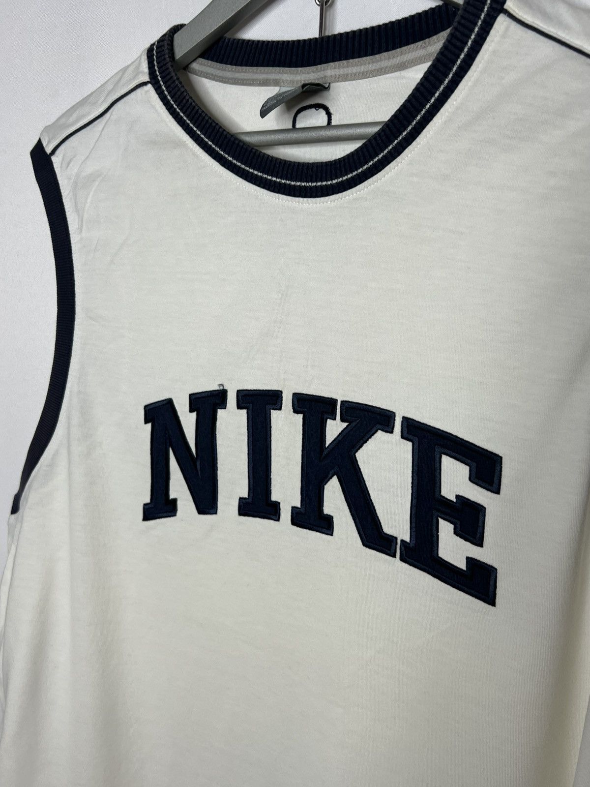 Nike Vintage Nike Big Logo Tee T-Shirt Vest Size US XXL / EU 58 / 5 - 3 Thumbnail