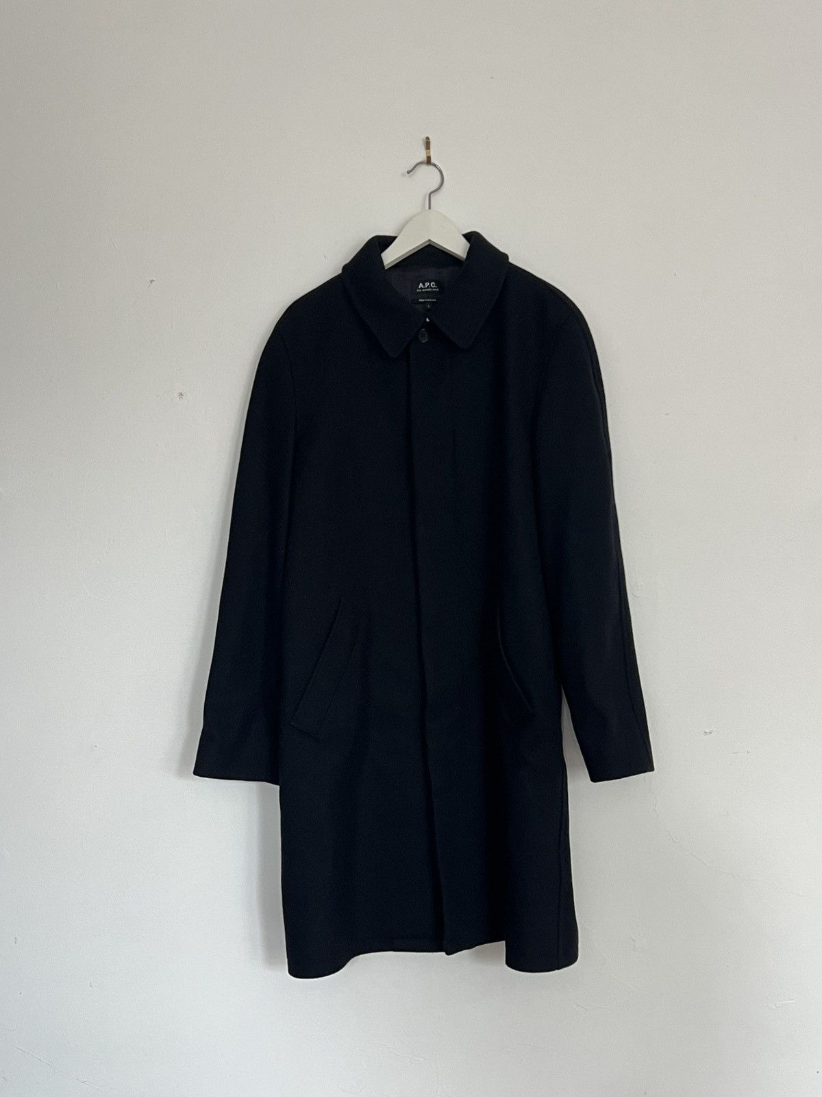A.P.C. APC wool mac coat Size US M / EU 48-50 / 2 - 1 Thumbnail