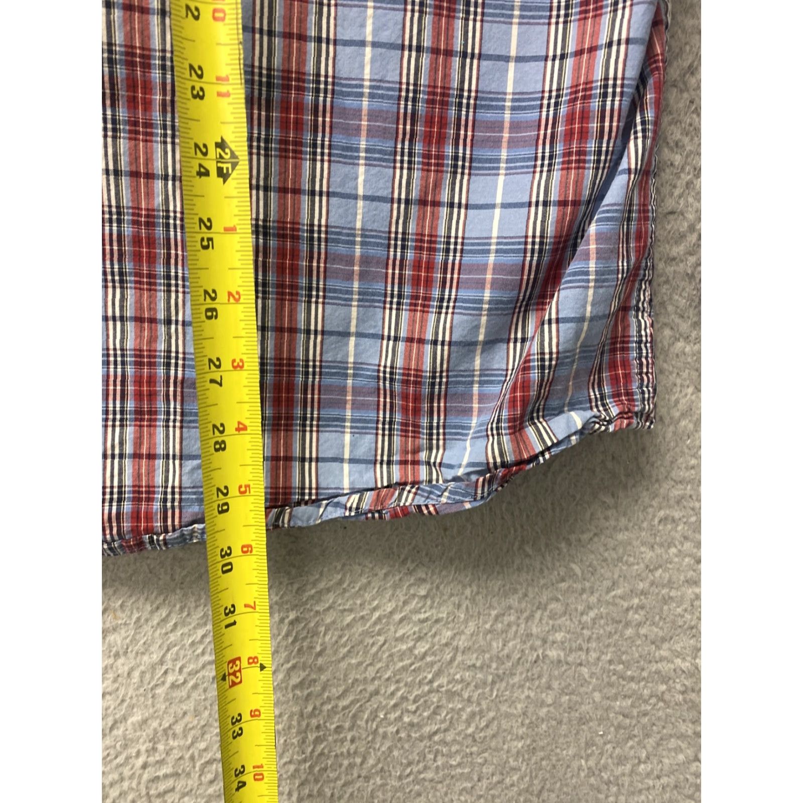 Faherty VINTAGE Faherty Barbour Button Down Shirt Blue Plaid Mens XXL Button-Up Casual Preppy Logo 101-16 Size US L / EU 52-54 / 3 - 7 Thumbnail