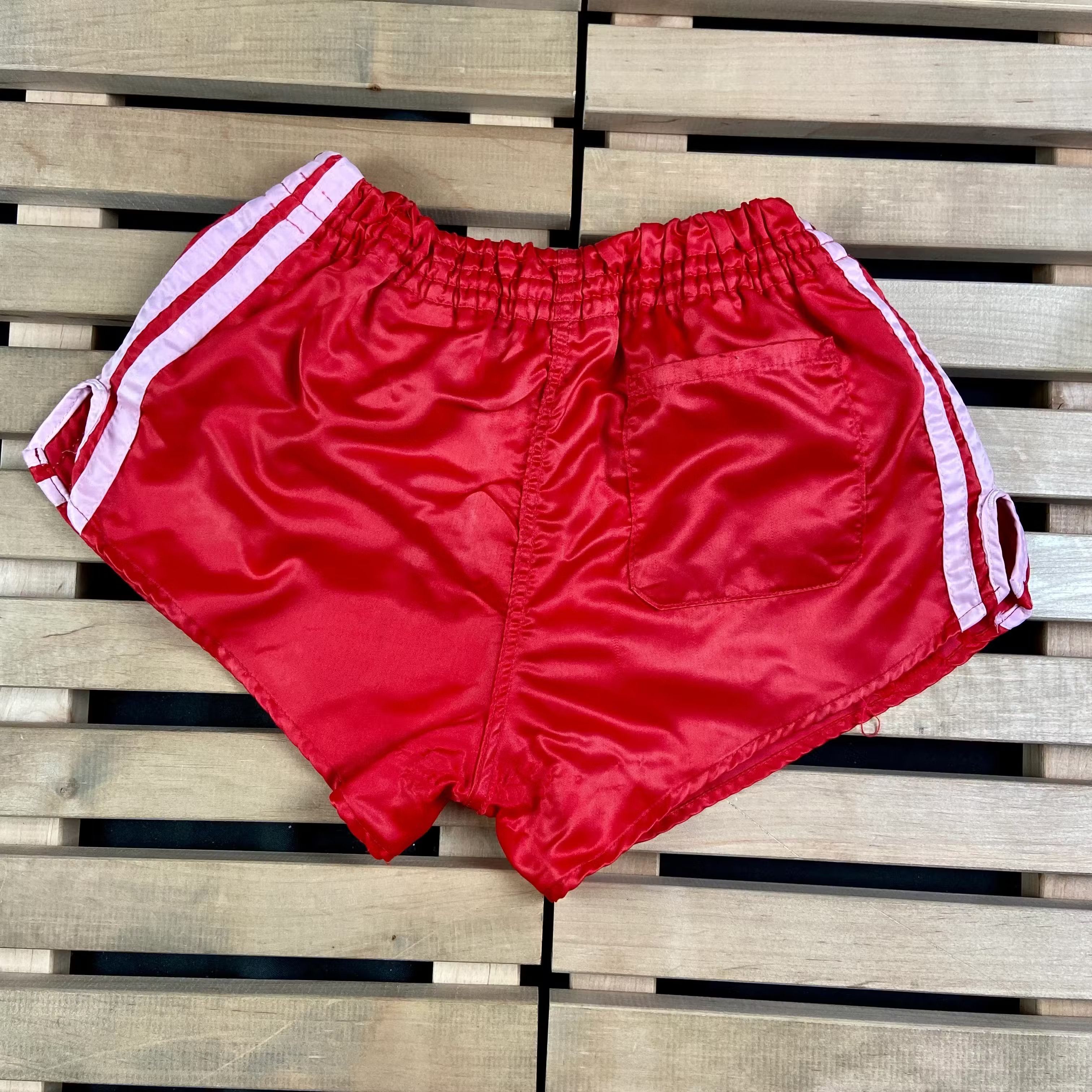 Adidas × Vintage Red Shorts Adidas Originals Vintage West Germany Size XS Size US 28 / EU 44 - 5 Thumbnail