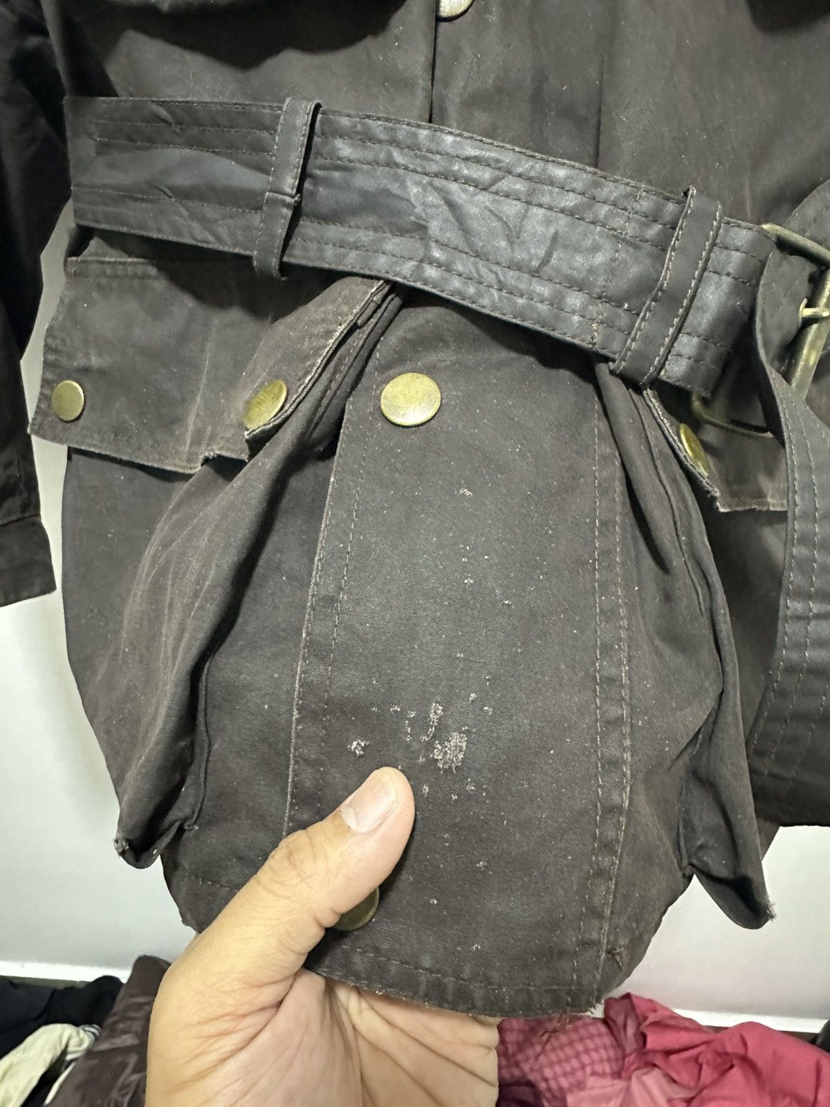 Belstaff Belstaff Black Prince WeatherProff Waxed Cotton Jacket Size US M / EU 48-50 / 2 - 11 Thumbnail
