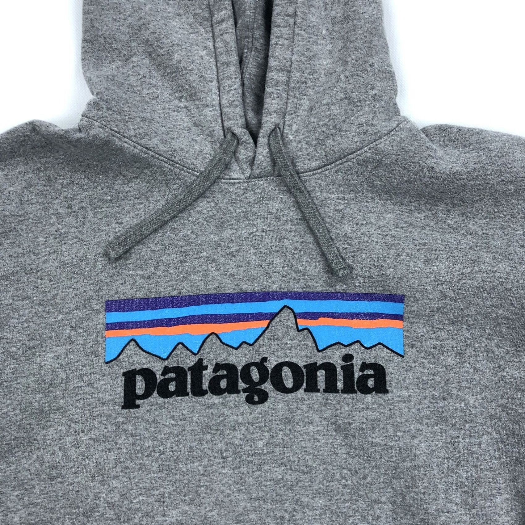 Patagonia Patagonia Pullover Hoodie Sweatshirt Gray L Men's Uprisal Logo Graphic Print Hooded Fleece Pocket Sweatshirt Activewear Casual Hiking Size US L / EU 52-54 / 3 - 2 Thumbnail
