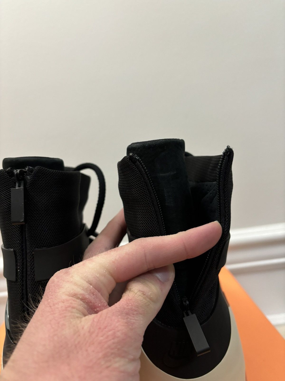 Fear of God × Nike Nike Air Fear of God 1 Black Size US 9 / EU 42 - 6 Thumbnail