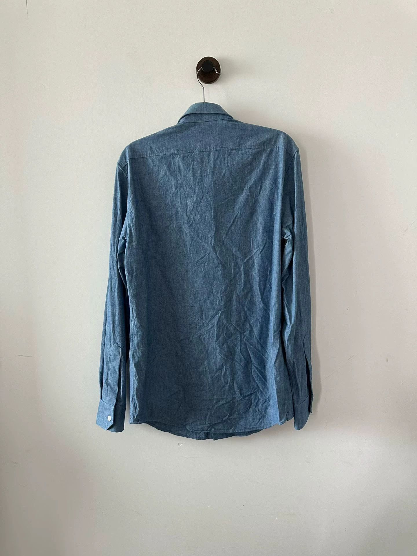 Celine Celine Triomphe Denim Women Shirt 38 New Size S / US 4 / IT 40 - 2 Thumbnail