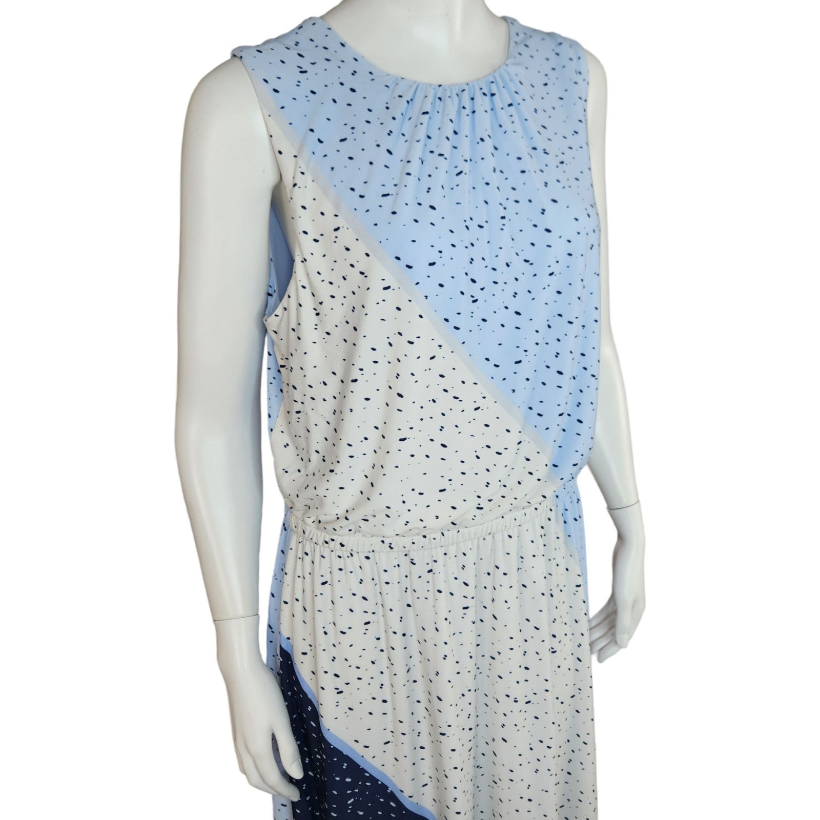 Other London Times Womens Sleeveless Midi Dainty Dress Sz 12 Size XL / US 12-14 / IT 48-50 - 2 Thumbnail