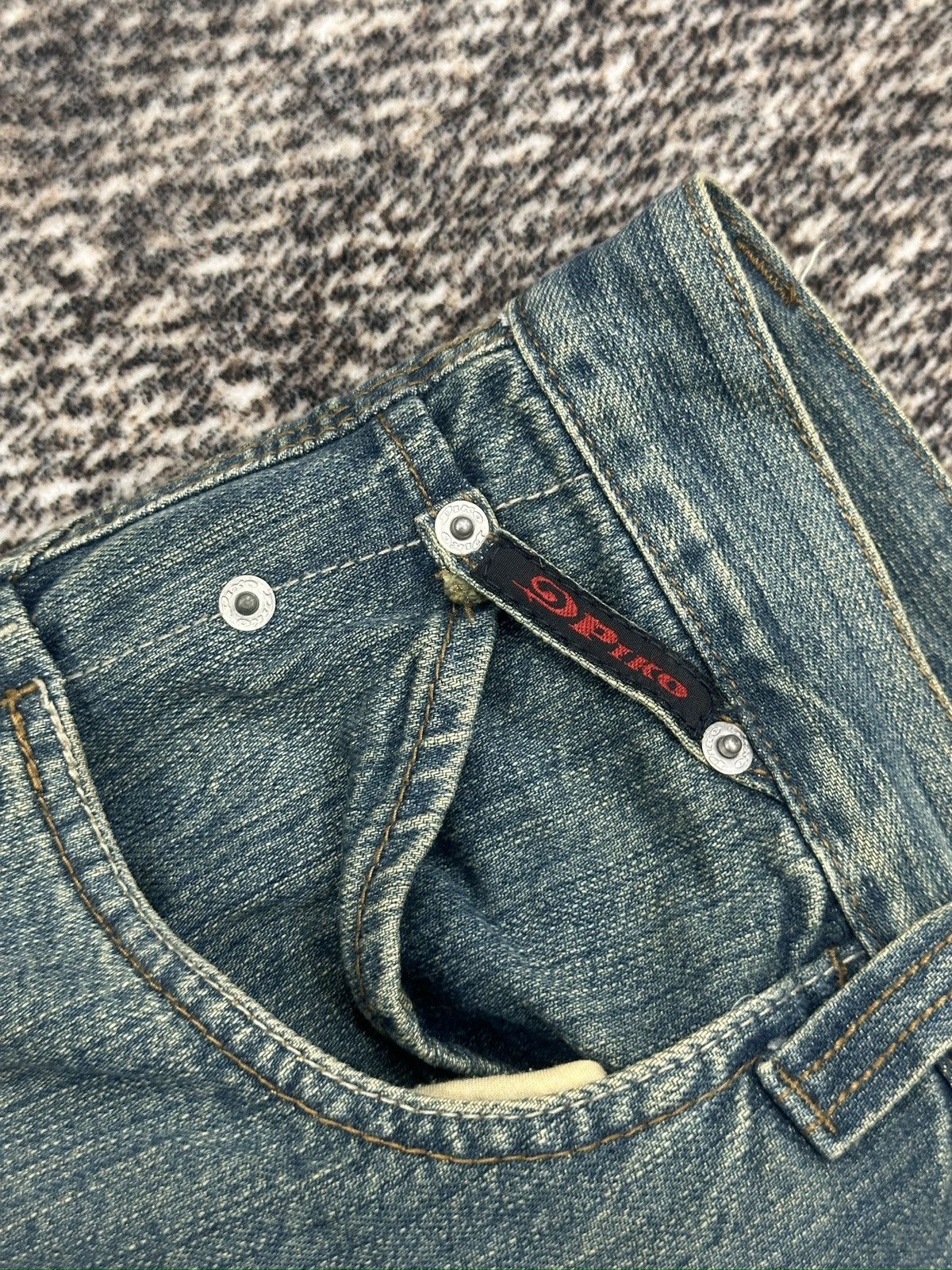 If Six Was Nine × Japanese Brand × Vintage VINTAGE JEANS BRAND PIKO Size US 30 / EU 46 - 4 Thumbnail