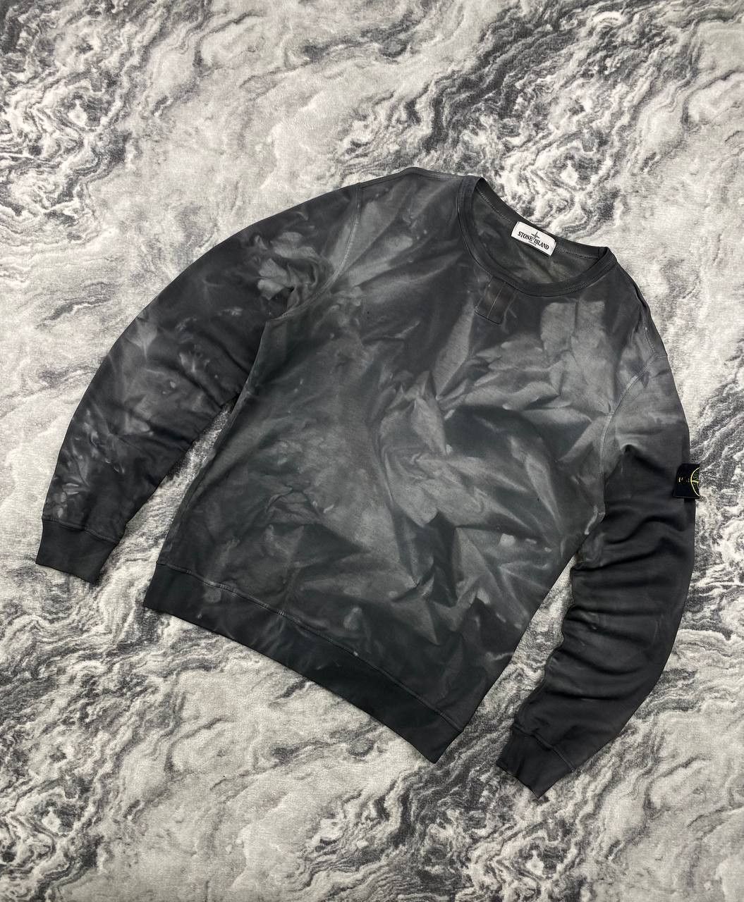 Stone Island Stone Island Tie-Dye Sweatshirt Men Size L Gray Size US L / EU 52-54 / 3 - 1 Thumbnail