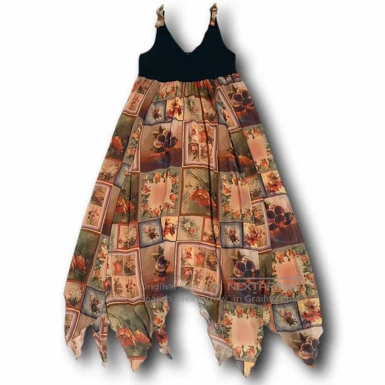Jean Paul Gaultier Jean Paul Gaultier Vintage Floral Dress. Size US 30 / EU 46 - 1 Thumbnail