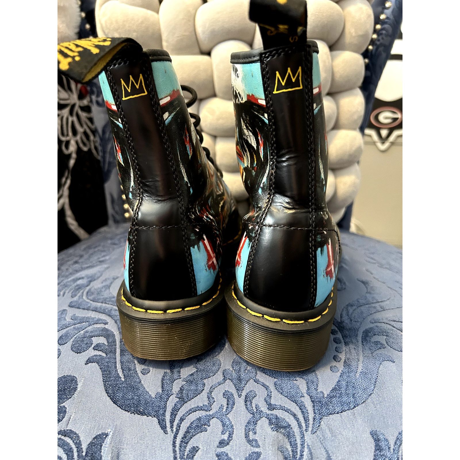 Dr. Martens Dr Martens x Basquiat II Boots Size 8/EU39 NWOT Size US 8 / IT 38 - 3 Thumbnail