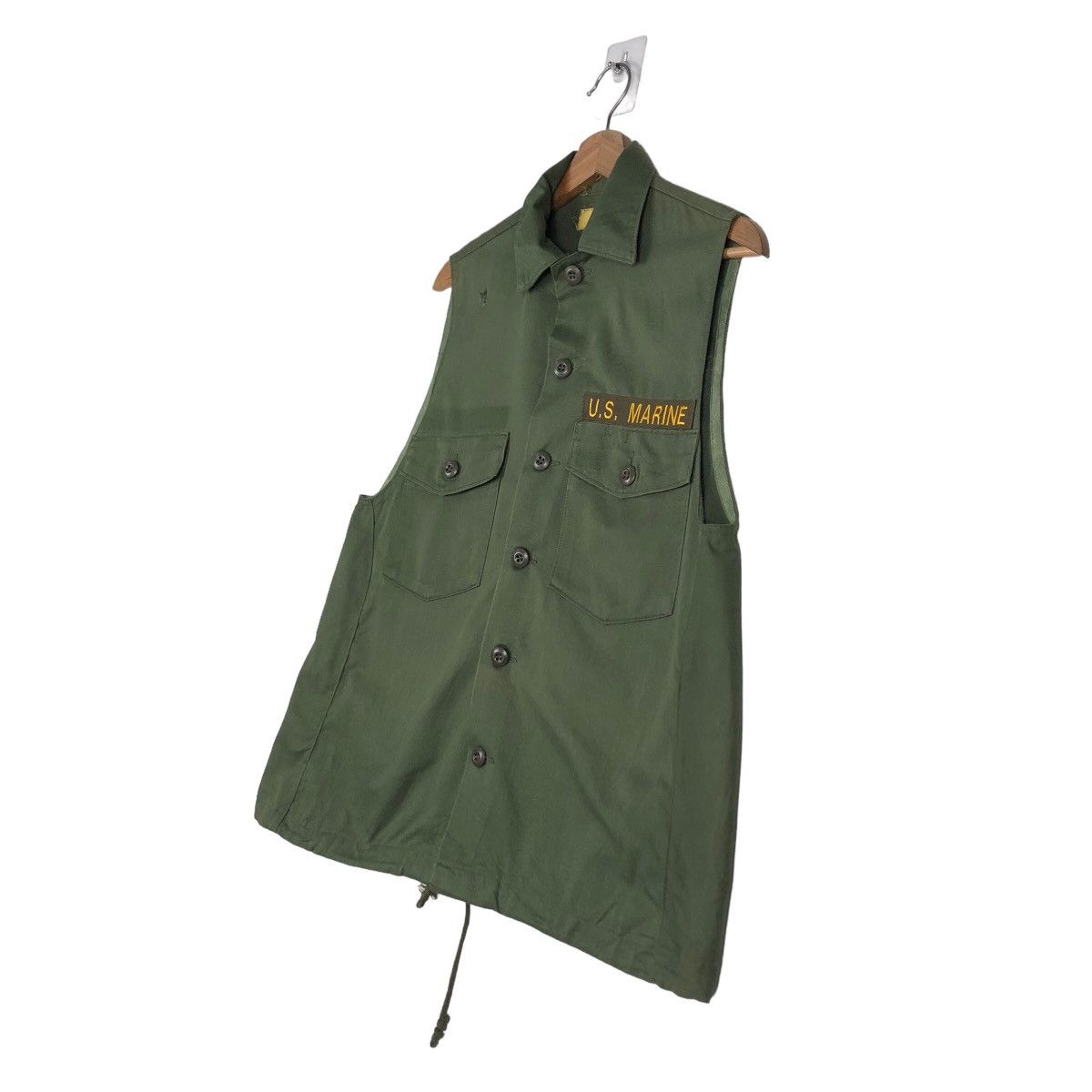 Vintage 🔥Vintage Tank Top Military U.S Marine OG-07 Cargo Pockets Size US M / EU 48-50 / 2 - 2 Thumbnail