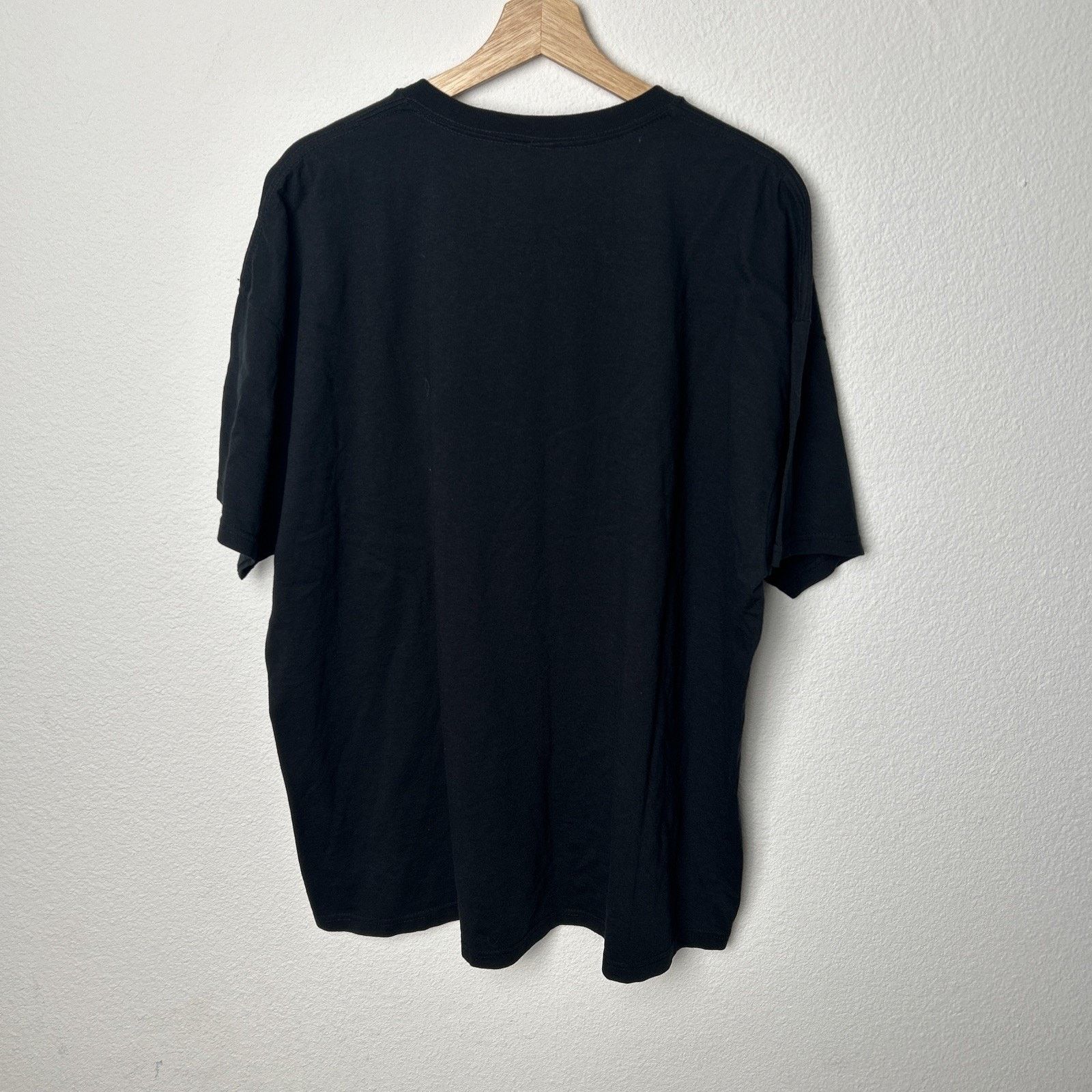 Jerzees RCA Microphone Print Black Short Sleeve T-Shirt Size 2XL Size US XXL / EU 58 / 5 - 5 Thumbnail
