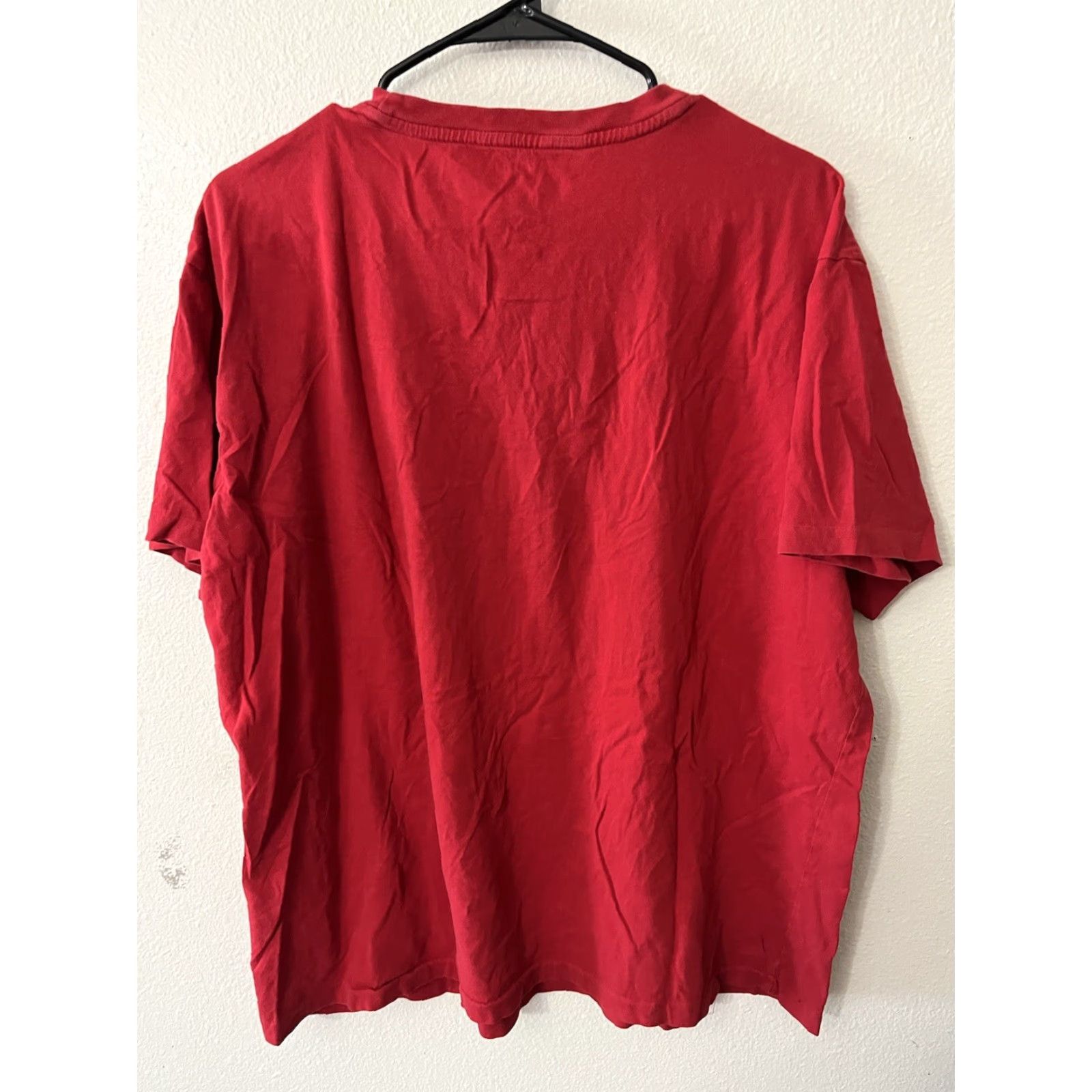 Polo Ralph Lauren VINTAGE Polo Ralph Lauren Crew T-Shirt Top Tee Red Large Reg Fit Shirt Mens Logo Cotton Short Sleeve Size US L / EU 52-54 / 3 - 2 Thumbnail