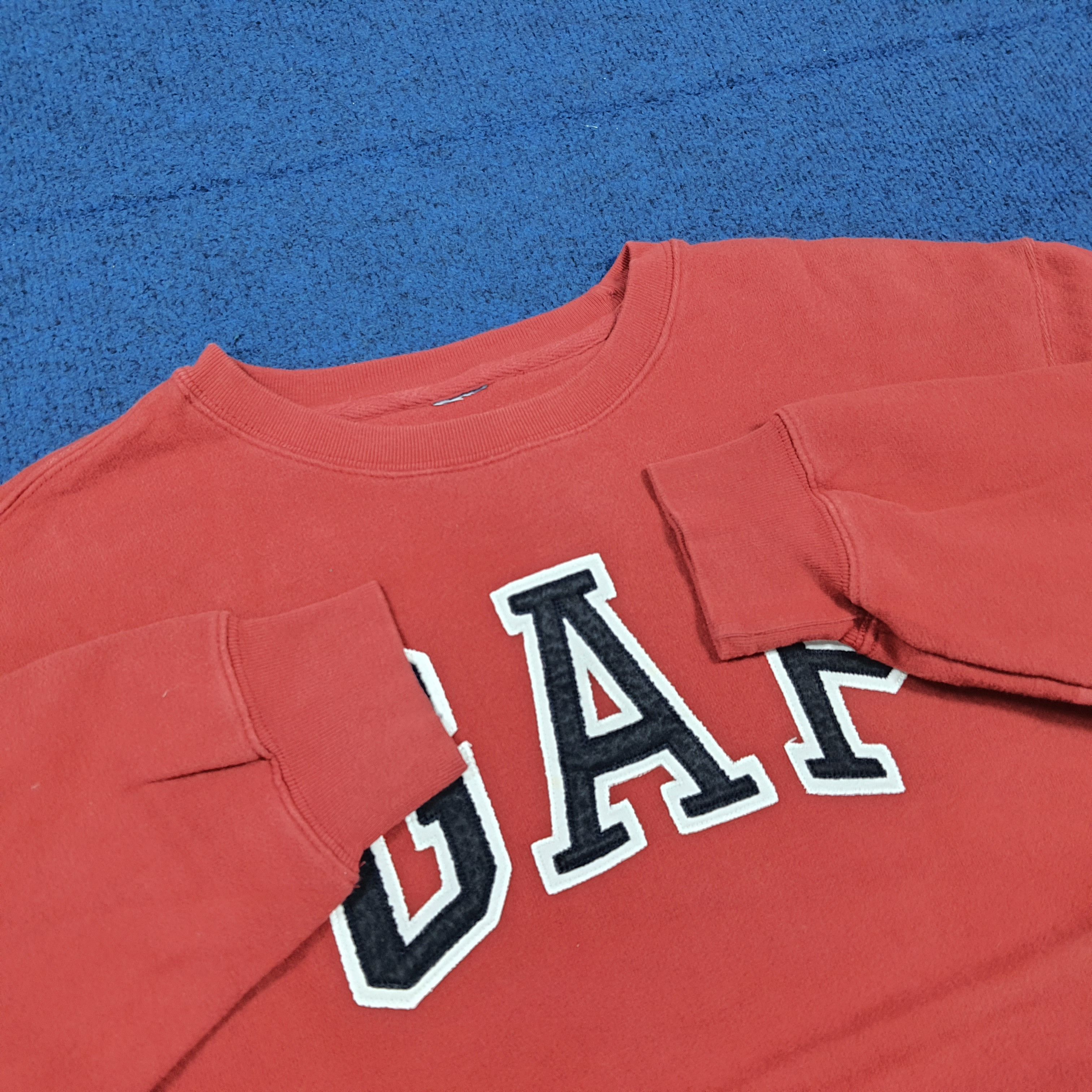 Gap Vintage GAP Spell Out Sweatshirt C288N17 Size US M / EU 48-50 / 2 - 4 Thumbnail