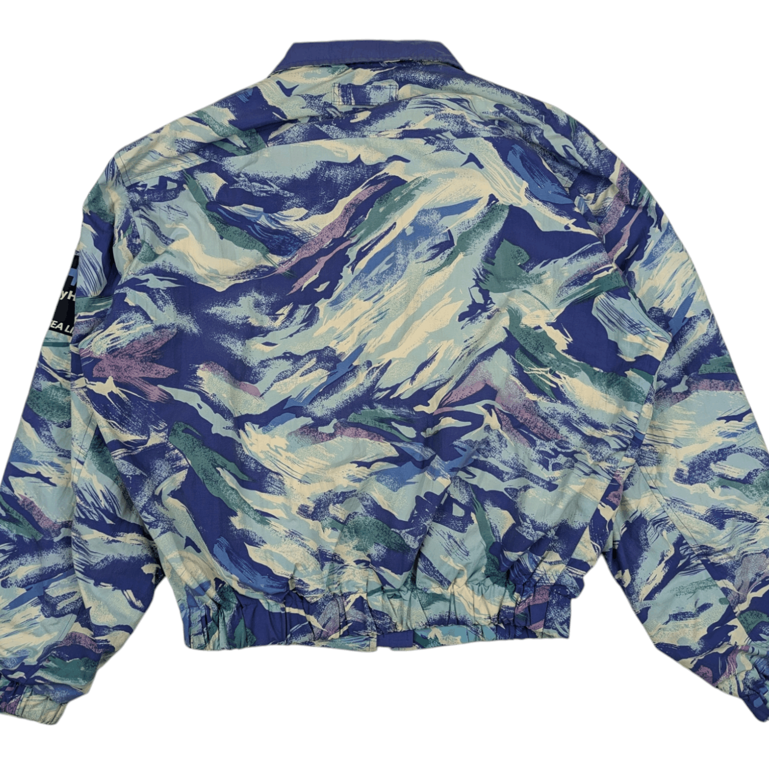 Helly Hansen × Vintage Vintage HELLY HANSEN Monogram Full Print Windbreaker Jacket Size US M / EU 48-50 / 2 - 7 Thumbnail