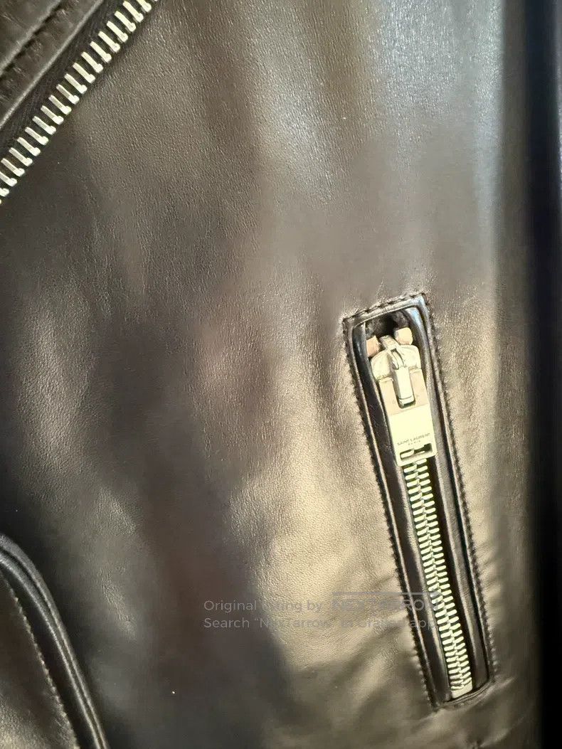 Saint Laurent Paris Saint Laurent Paris Motorcycle leather jacket Size US M / EU 48-50 / 2 - 4 Thumbnail