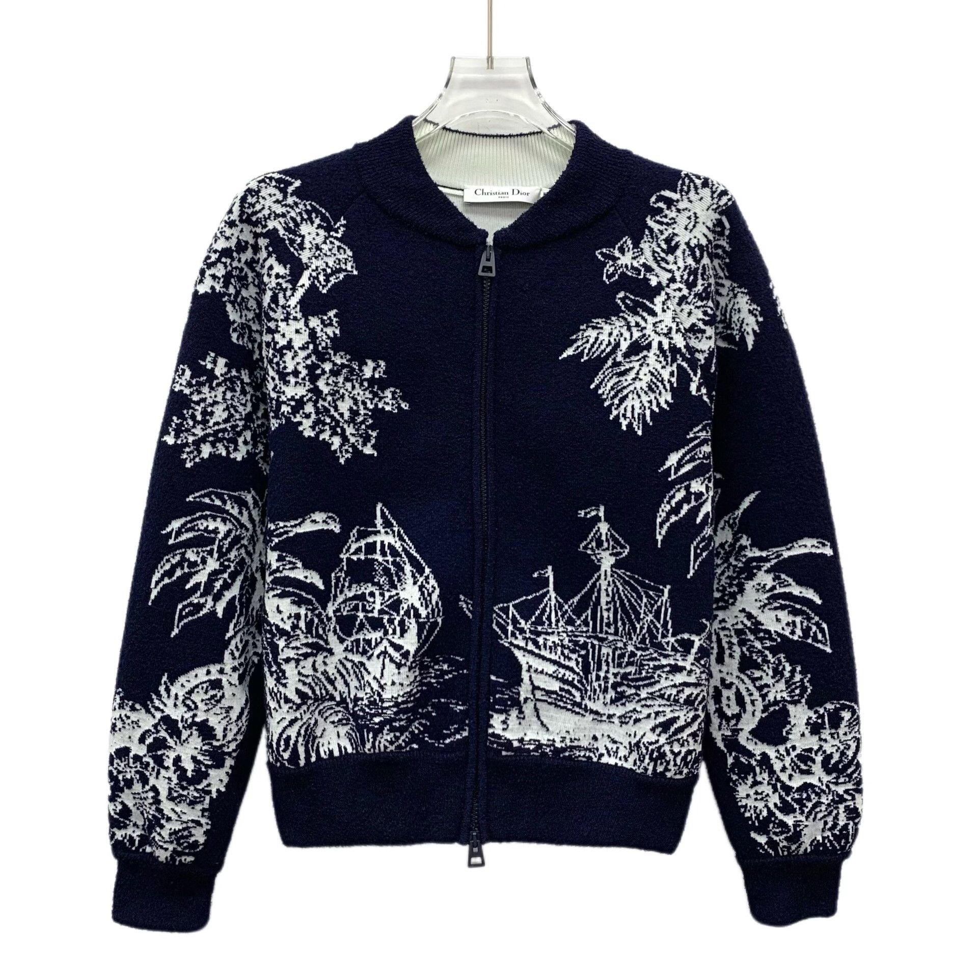 Dior Dior Blue Sweater S Women Size S / US 4 / IT 40 - 1 Thumbnail