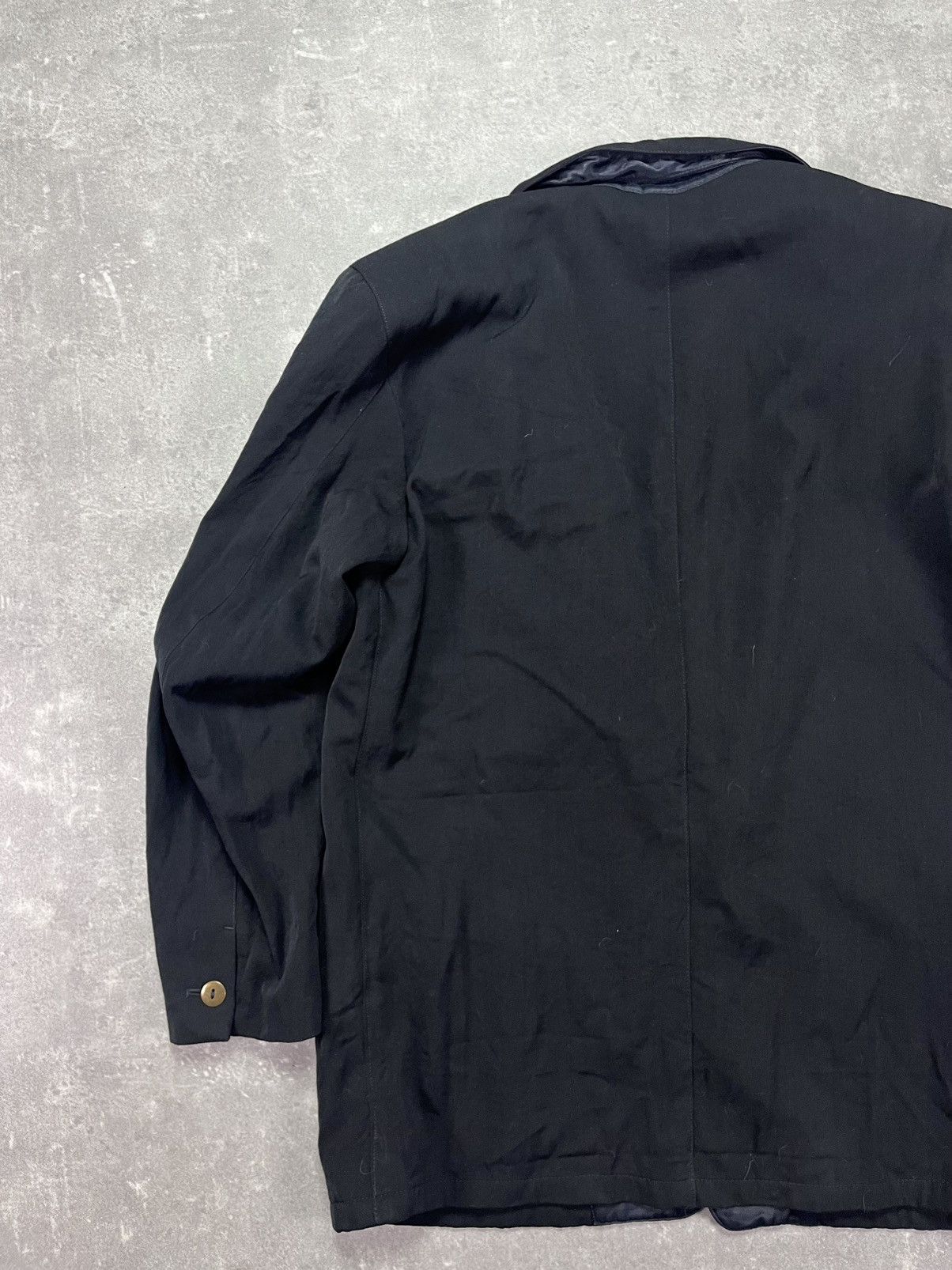 Marithe + Francois Girbaud 80s/90s Marithe Francois Girbaud Momentodue Blazer Jacket 50 Size 40R - 13 Thumbnail