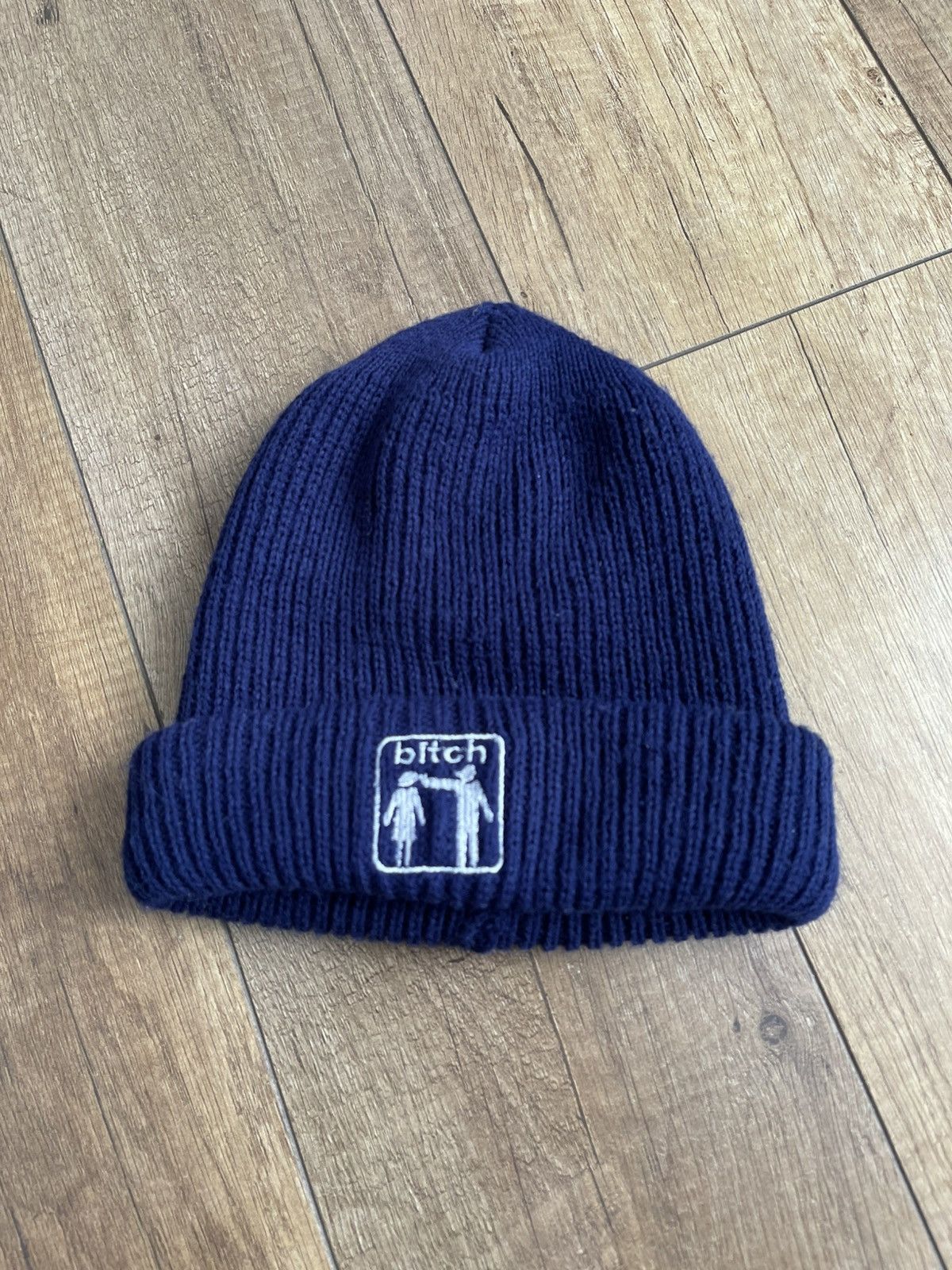 Vintage Bitch Skateboards Vintage Beanie Hat 90s USA Size ONE SIZE - 4 Thumbnail