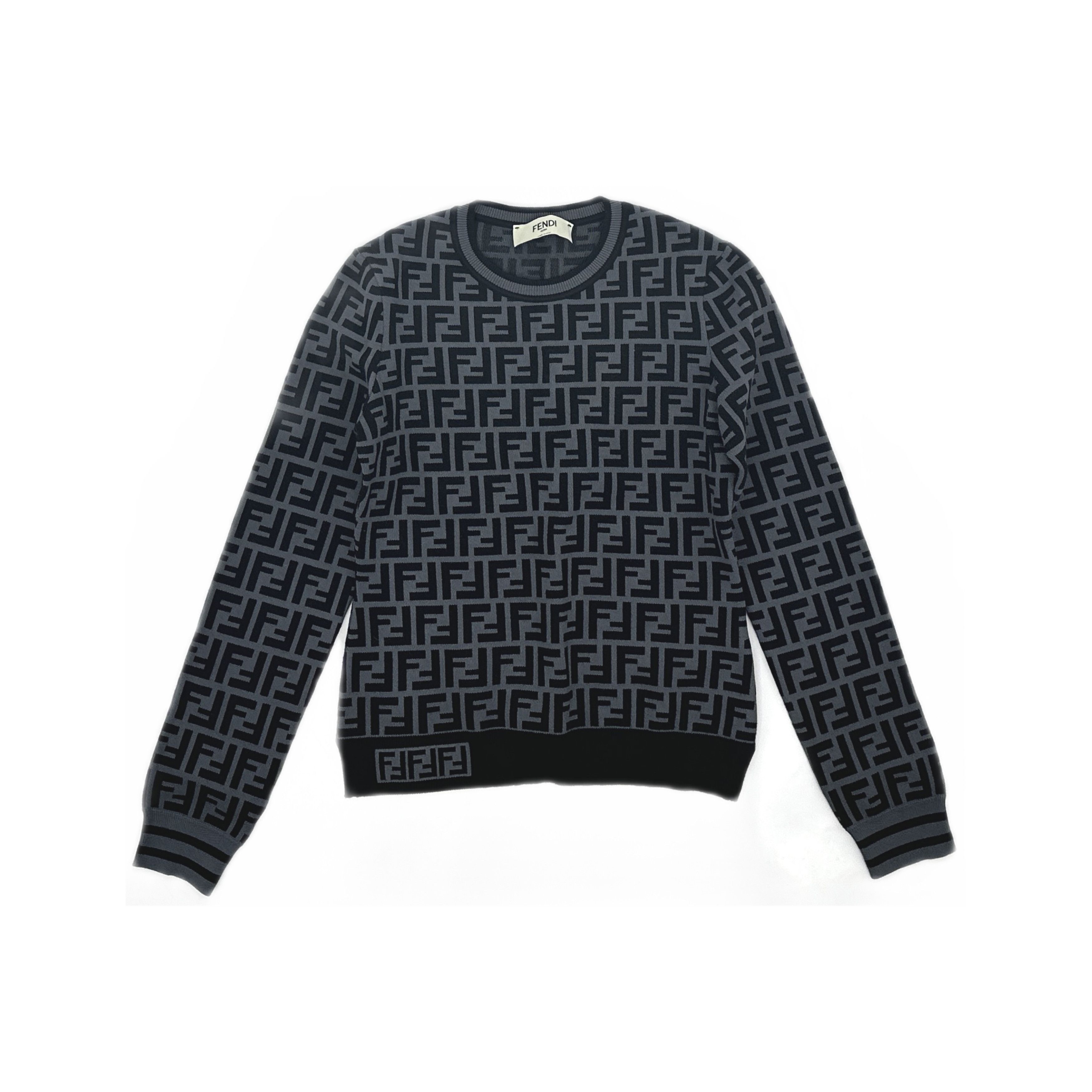Fendi Fendi FF Logo Pullover Size IT 42 Size M / US 6-8 / IT 42-44 - 1 Thumbnail
