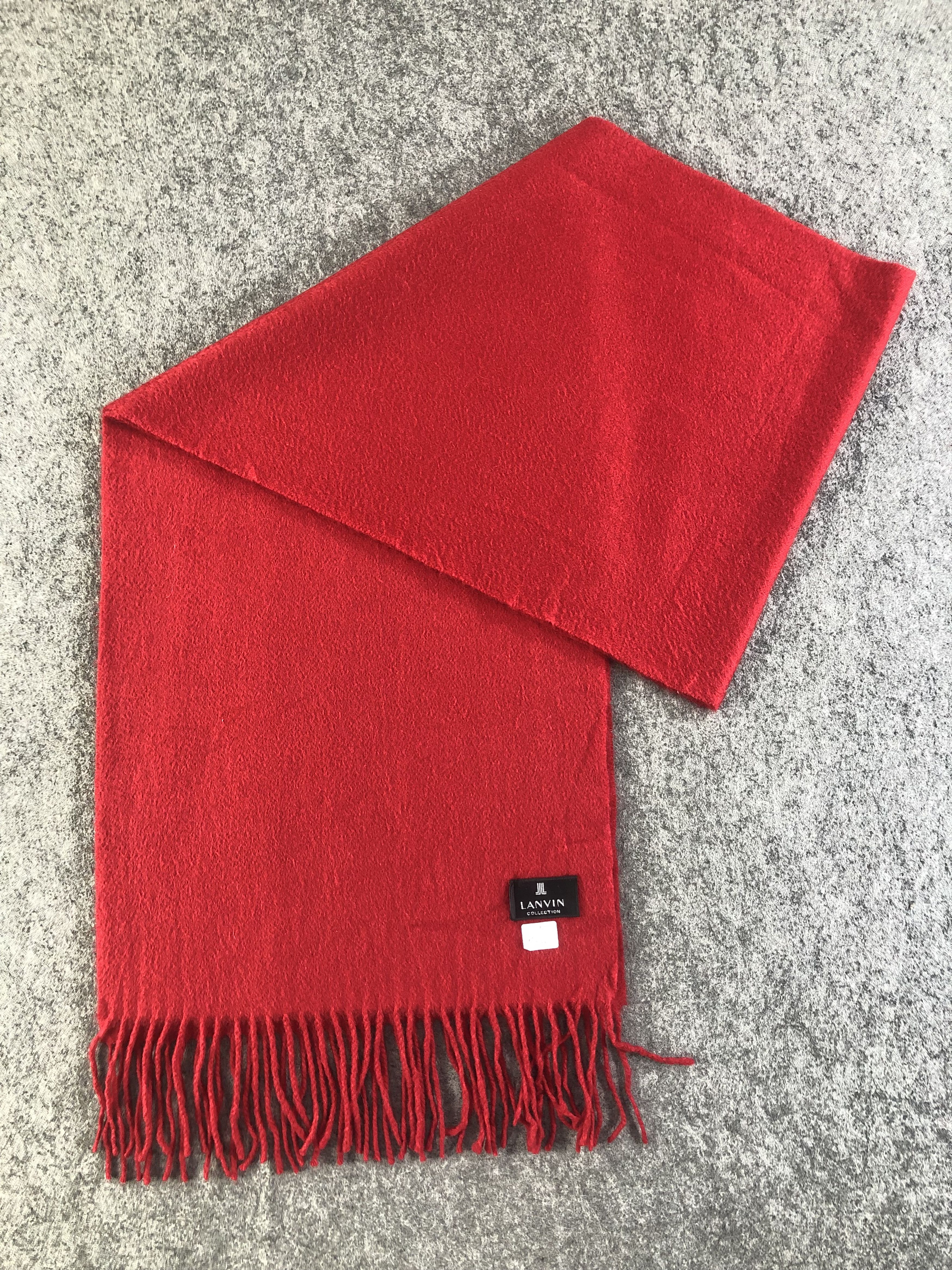 Lanvin Lanvin Cashmere Scarf / Muffler / Neckwear Size ONE SIZE - 6 Thumbnail