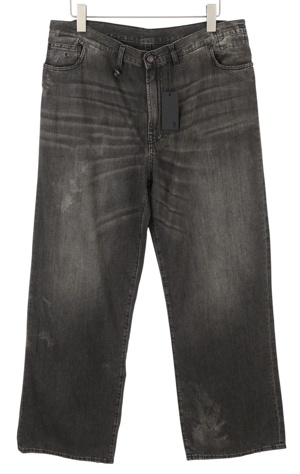 R13 DAMON PLEATED 28 Ellery Black Whiskers Faded 86673 Size 28" / US 6 / IT 42 - 1 Thumbnail