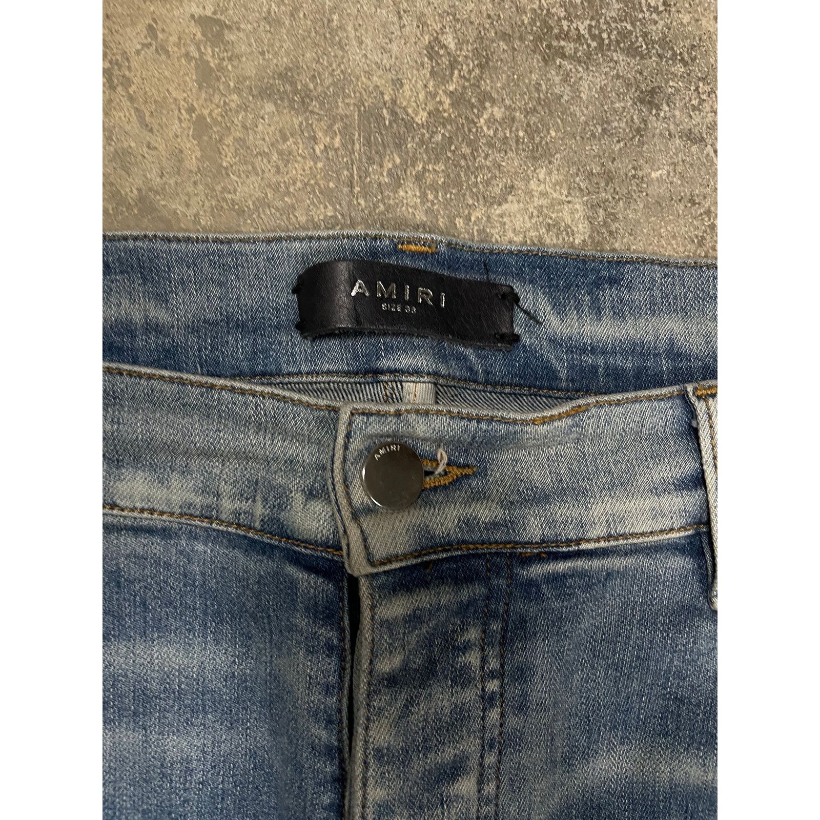 Amiri Amiri Jeans Light Wash Desert Camo Patchwork 38 Used Size US 38 / EU 54 - 3 Thumbnail